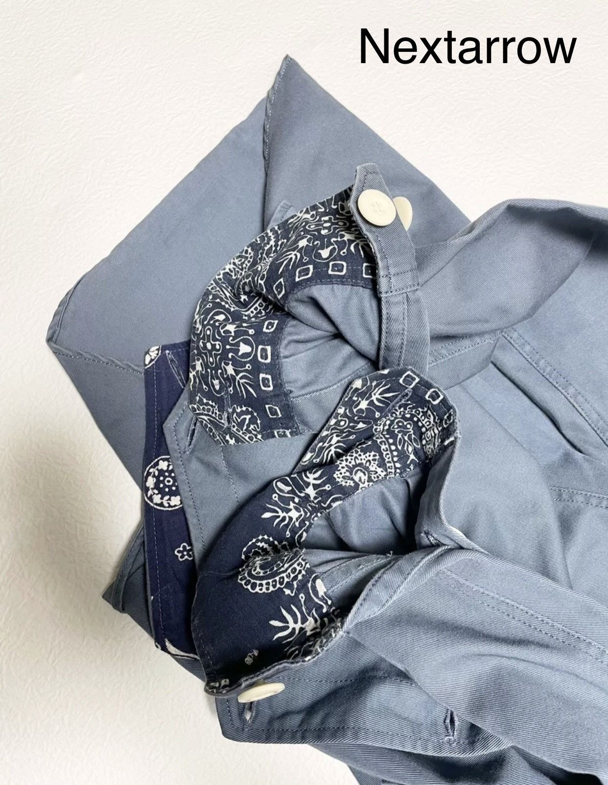 Visvim VISVIM BANDANA cashew flower bib shirt Size US S / EU 44-46 / 1 - 2 Thumbnail