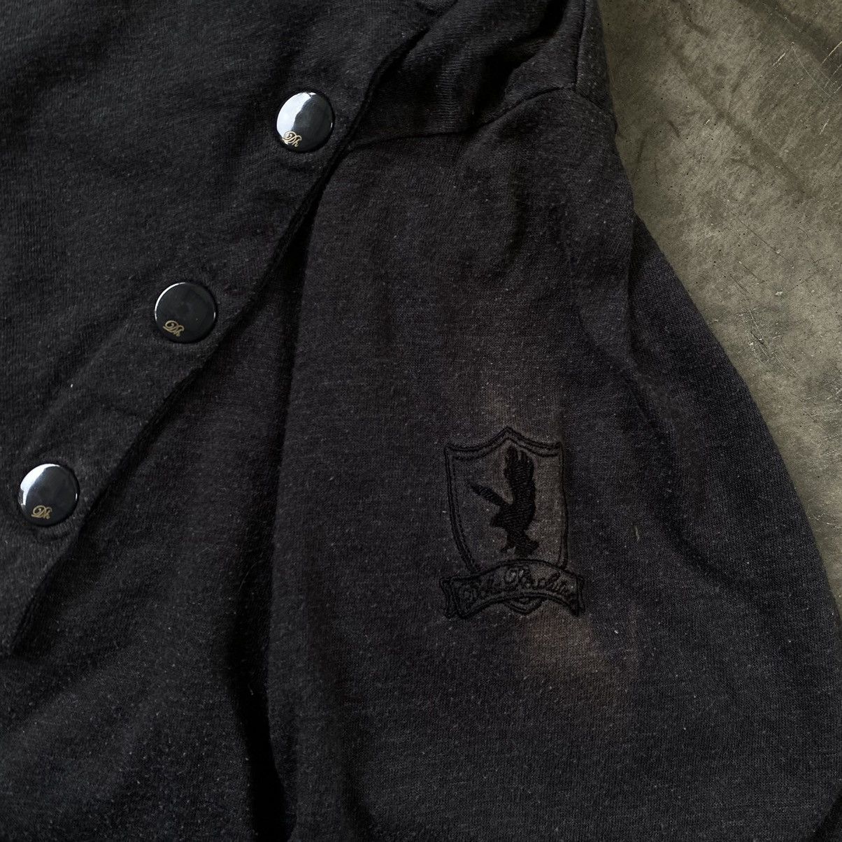 Japanese Brand DOHC Assymetric Button Hoodie Size US M / EU 48-50 / 2 - 2 Thumbnail