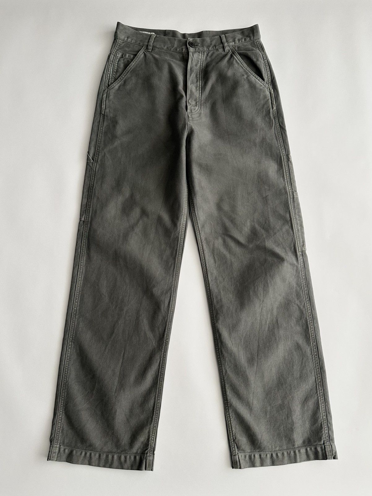 Dries Van Noten Dries Van Noten Wide Work Pants Size US 31 - 4 Thumbnail