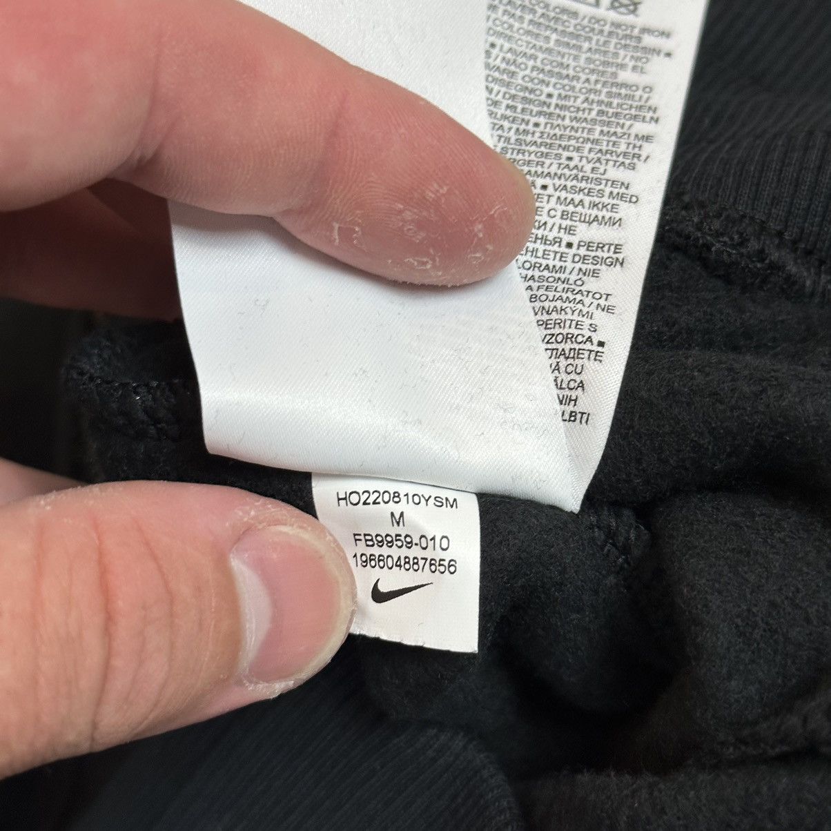 Nike Nike Athletic jogger pants M black oversize 90s Size US 32 / EU 48 - 6 Thumbnail