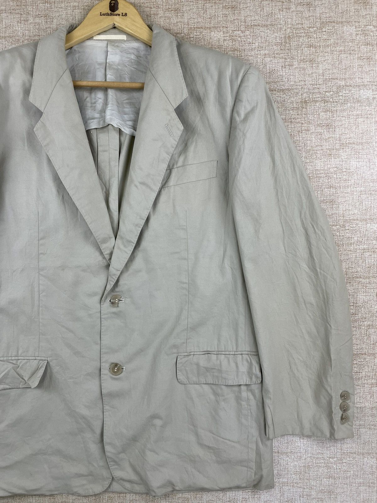 Vintage × Y's for Men × Yohji Yamamoto Vintage Yohji Yamamoto L.Q Y’s For Men Blazer Jacket Size US M / EU 48-50 / 2 - 4 Thumbnail