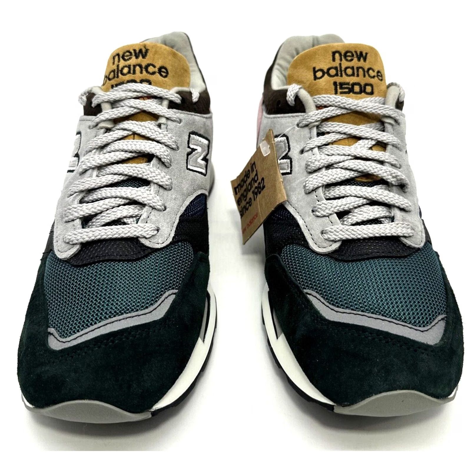 New Balance New Balance 1500 Sneaker Made in England Mens Size 7 D Gray Teal Pink Multicolor NB 1500 Shoe Shoes Mens Size US 7 / EU 40 - 3 Thumbnail