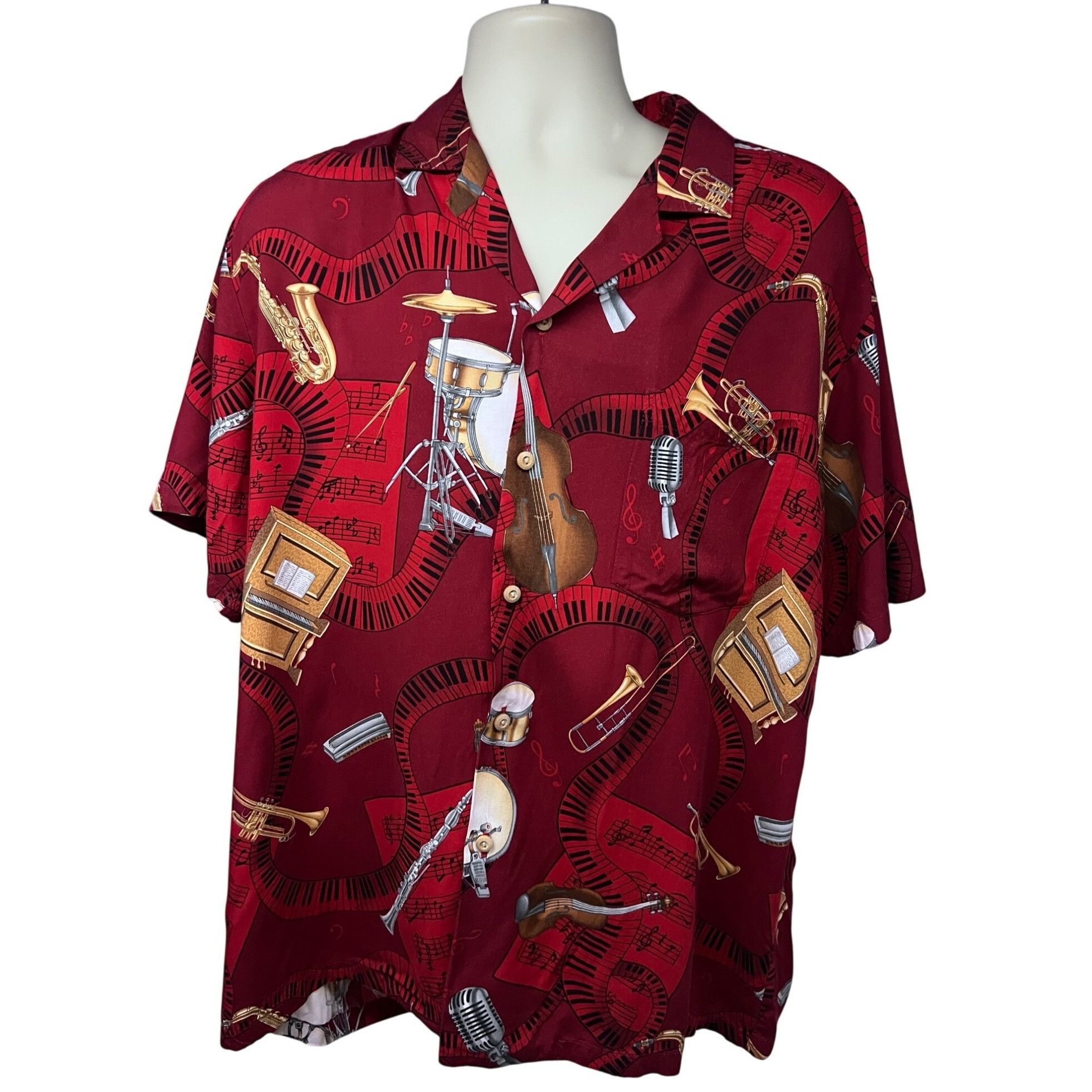 Paradise Found Paradise Found Vintage Hawaiian Button Up Shirt Large Pocket Size US L / EU 52-54 / 3 - 1 Thumbnail