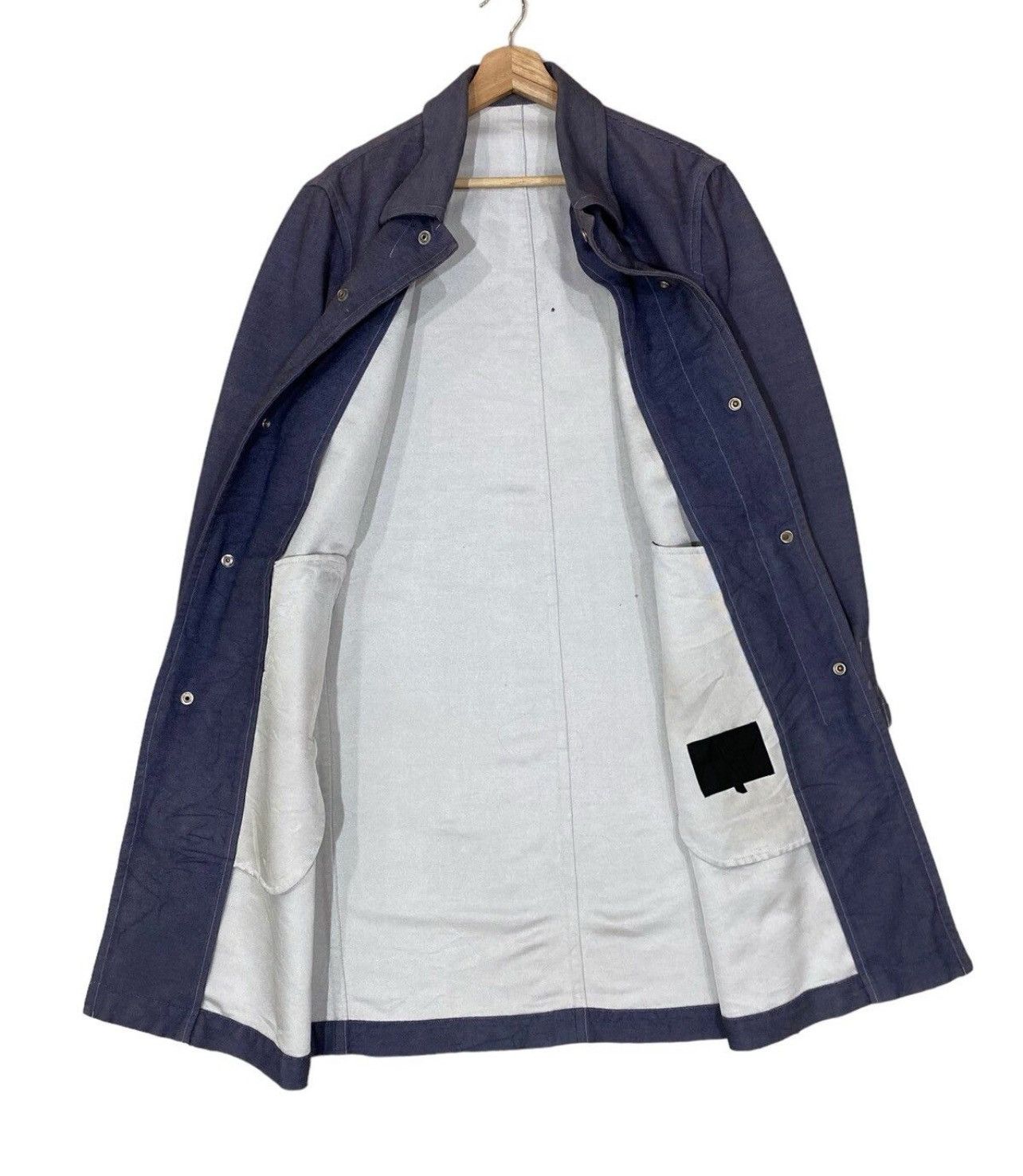 Comme des Garcons Homme 🔥AW2000 Comme des Garcons Homme Snap Button Overcoat Size US S / EU 44-46 / 1 - 4 Thumbnail