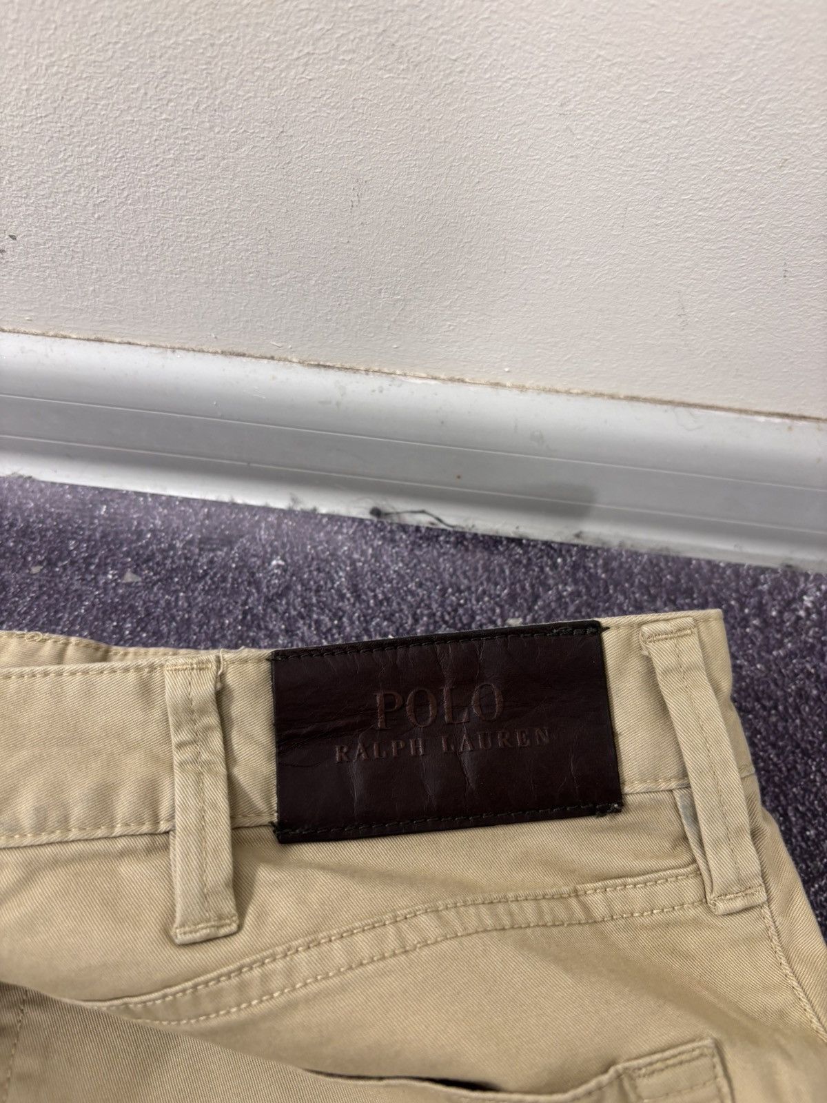 Polo Ralph Lauren Polo Ralph Lauren Men’s Beige Stretch Chino Pants Trousers Size US 36 / EU 52 - 23 Thumbnail