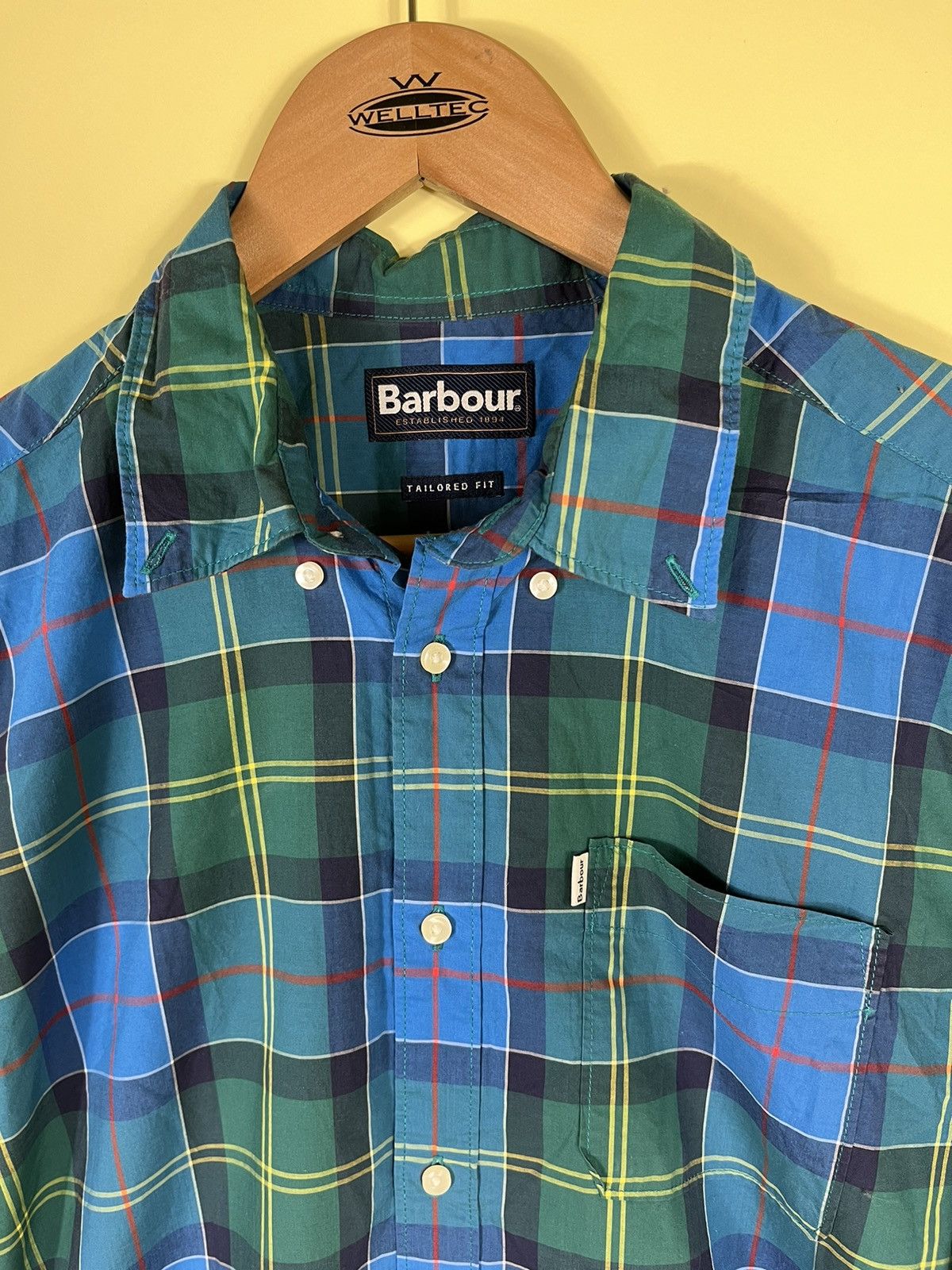 Barbour × Original Chuck Barbour tailored fit shirt button ups checkered Multicolor Size US M / EU 48-50 / 2 - 3 Thumbnail
