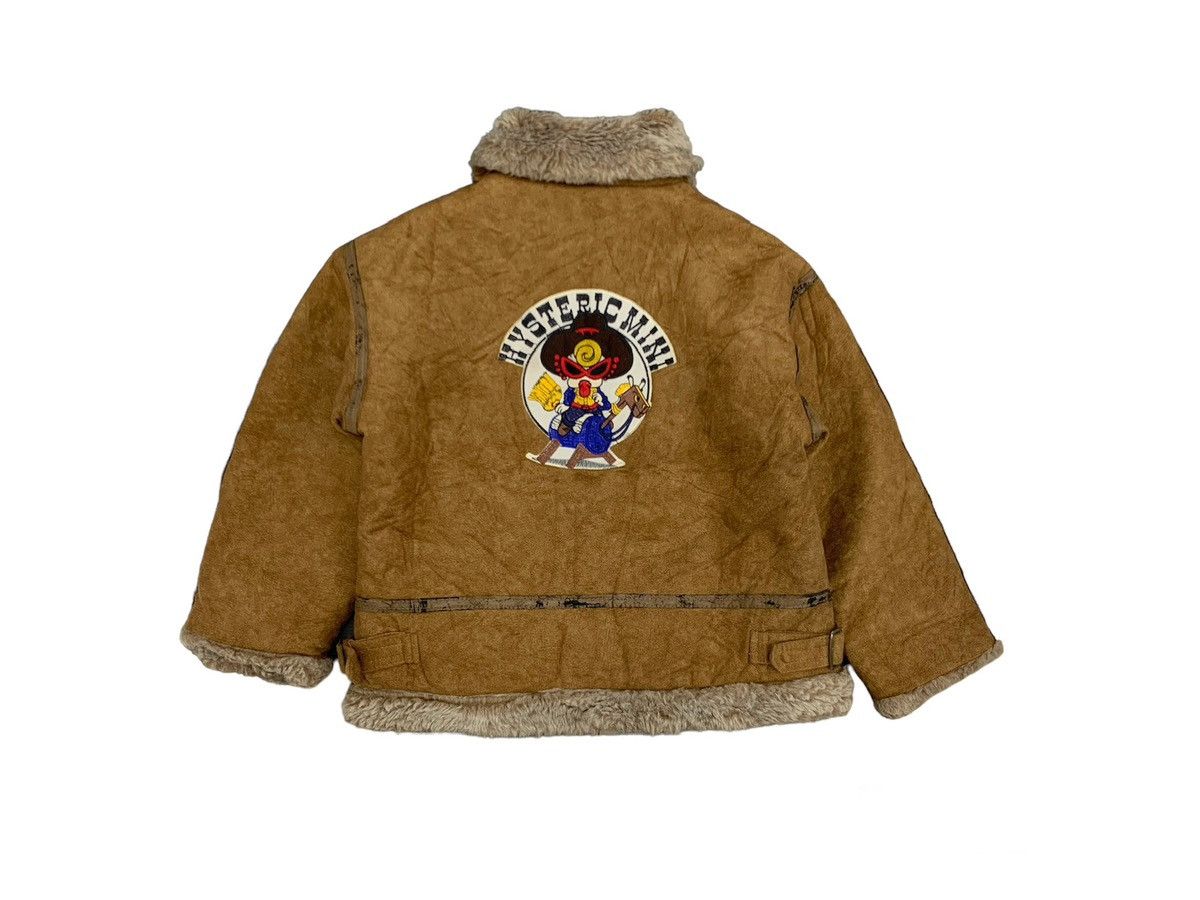 KIDS Hysteric Glamour Sherpa B3 Jacket For Kids