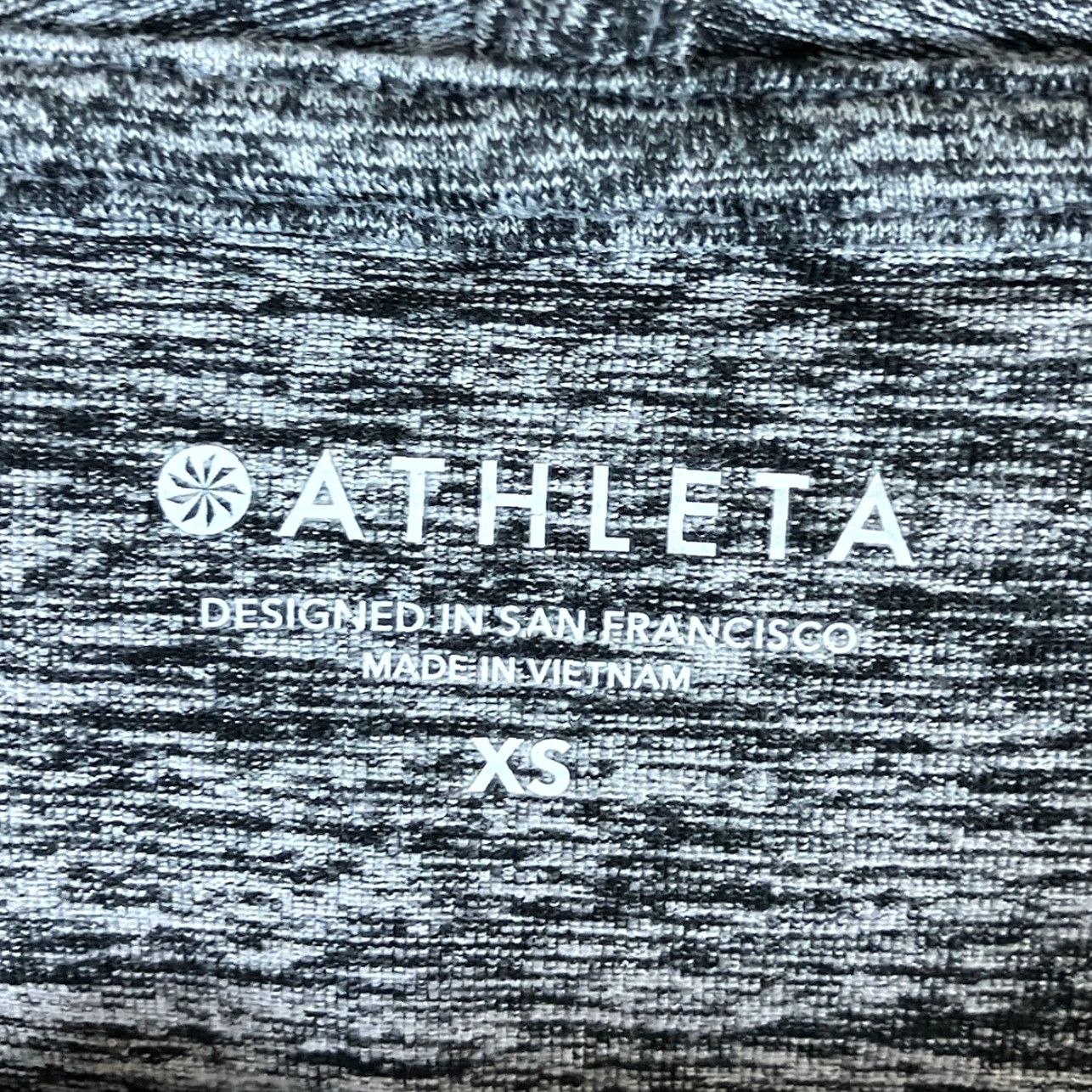 Athleta Athleta Women Sweatshirt Black Heathered Tunic Uptempo Pullover Stretch XS Size XS / US 0-2 / IT 36-38 - 6 Thumbnail