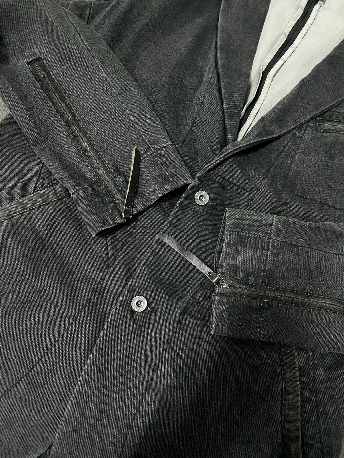 Diesel Vintage Diesel Denim Blazer Jacket Size US L / EU 52-54 / 3 - 8 Thumbnail