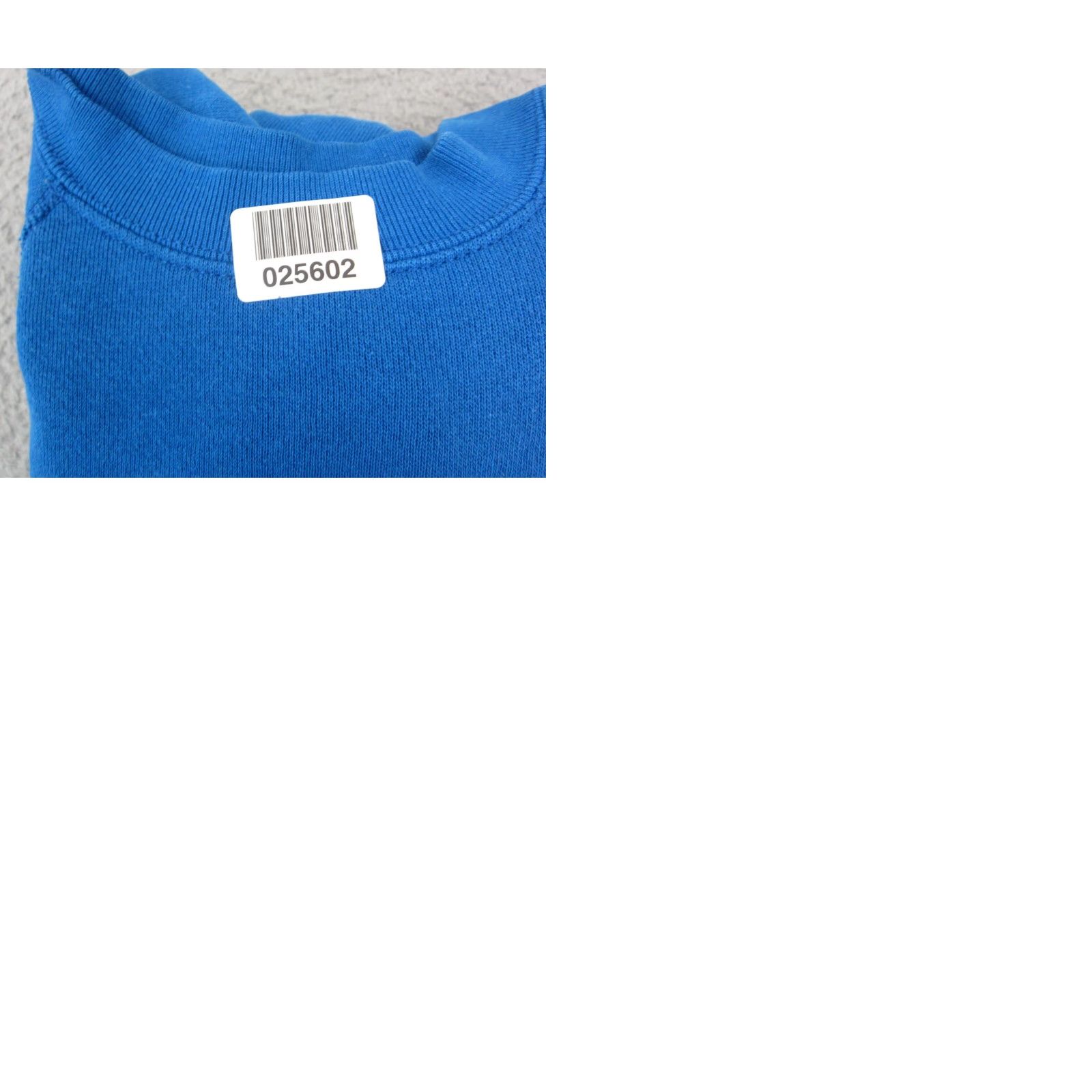 Tultex VINTAGE Tultex Sweatshirt Womens L Blue Crew Neck Pullover Raglan Sleeve Fleece Acrylic Cotton 70s 90s Modern Made in USA Mens Womens Girls Boys Size L / US 10 / IT 46 - 9 Thumbnail