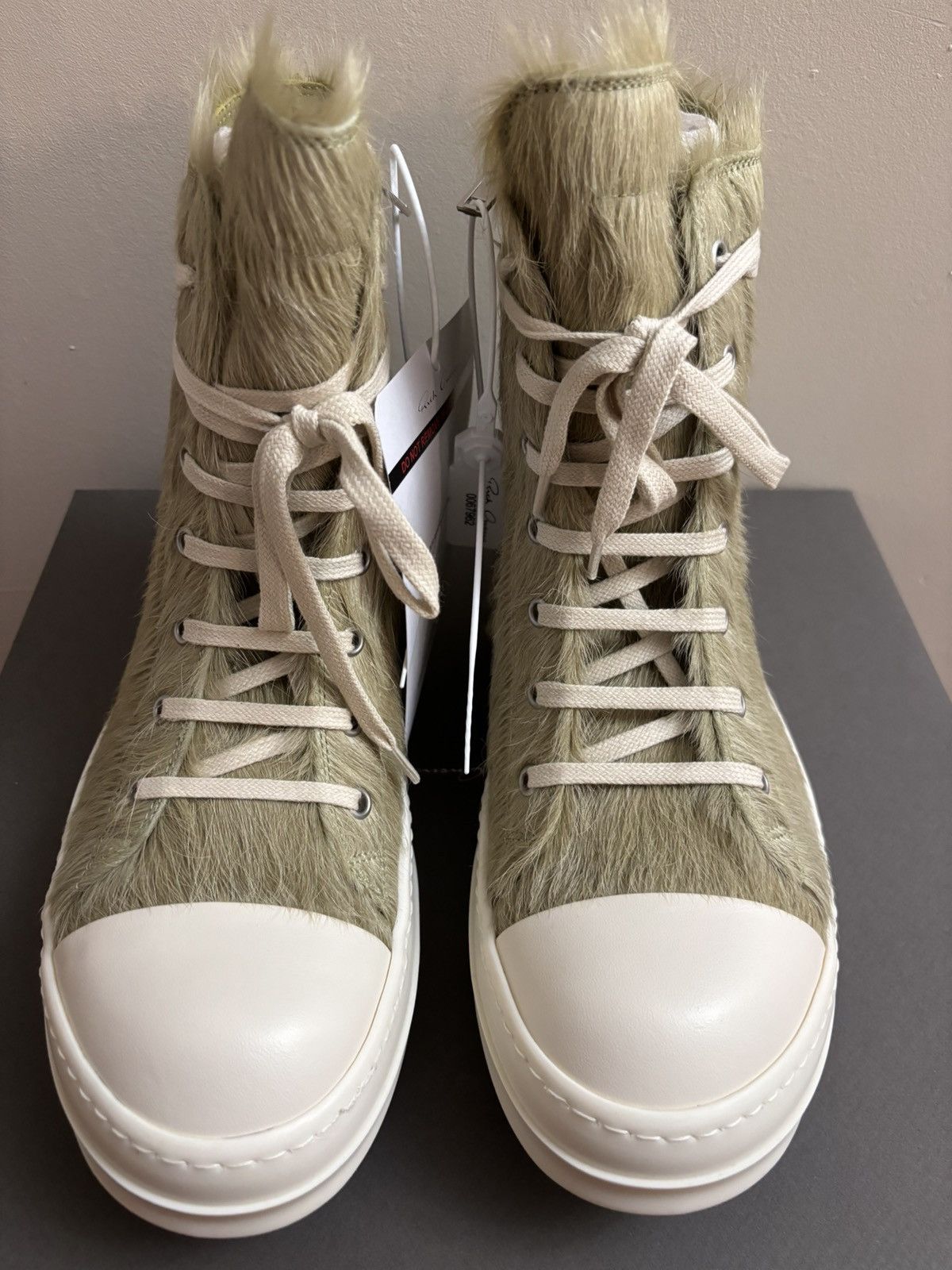 Rick Owens Rick Owens Sneaks Dirty Acid/Milk EU42 Size US 9 / EU 42 - 1 Thumbnail
