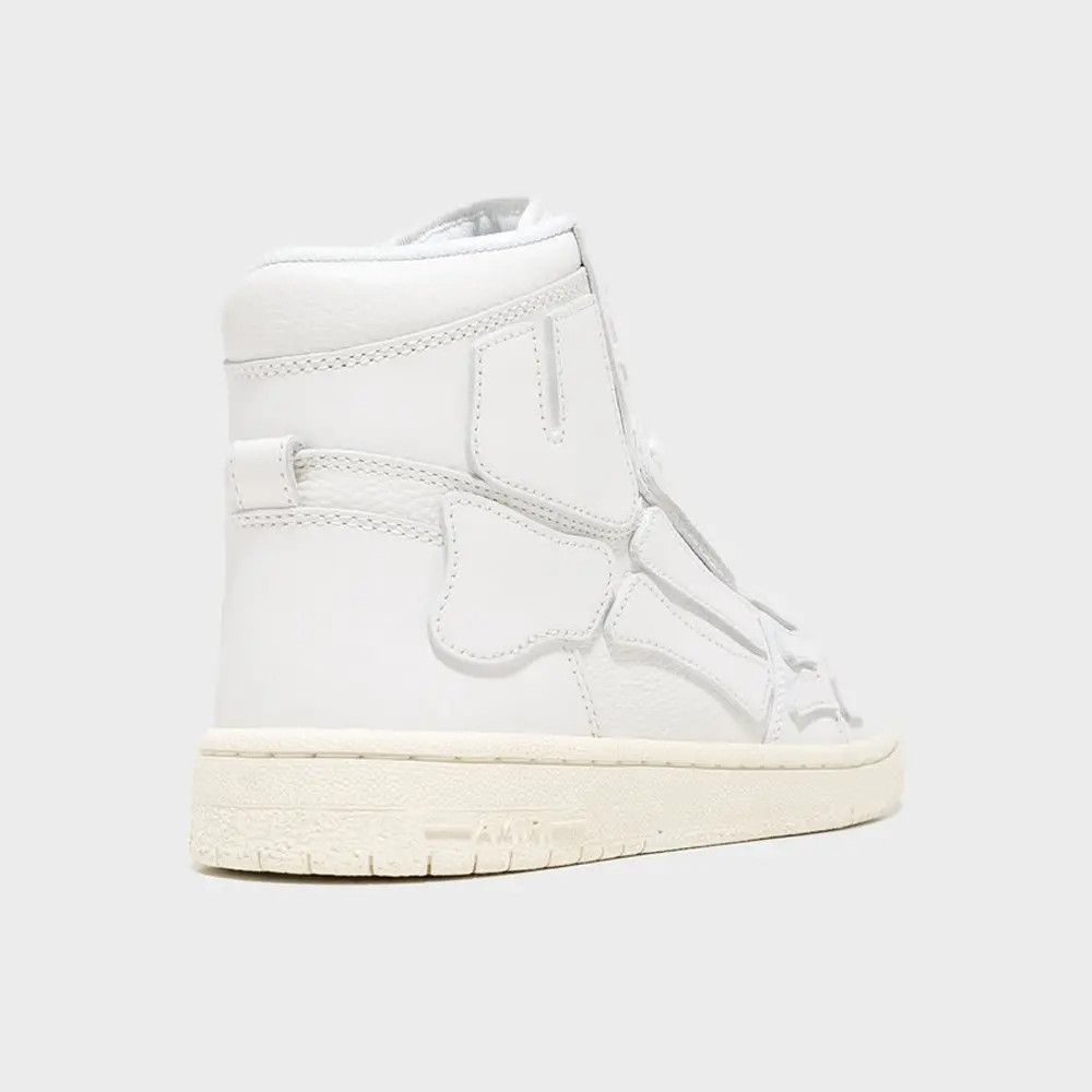 Amiri o1gr1nt1024 Skel Hi-Top Sneakers in White Size US 9 / EU 42 - 5 Thumbnail