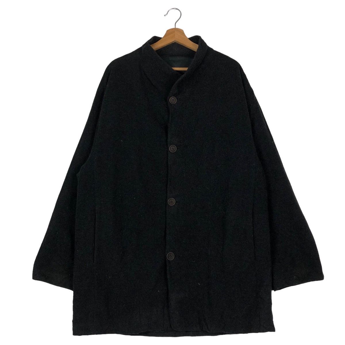 Adolfo Dominguez 🔥Vintage Chore Wool Jacket Adolfo Dominguez Issey Miyake Size US M / EU 48-50 / 2 - 1 Thumbnail