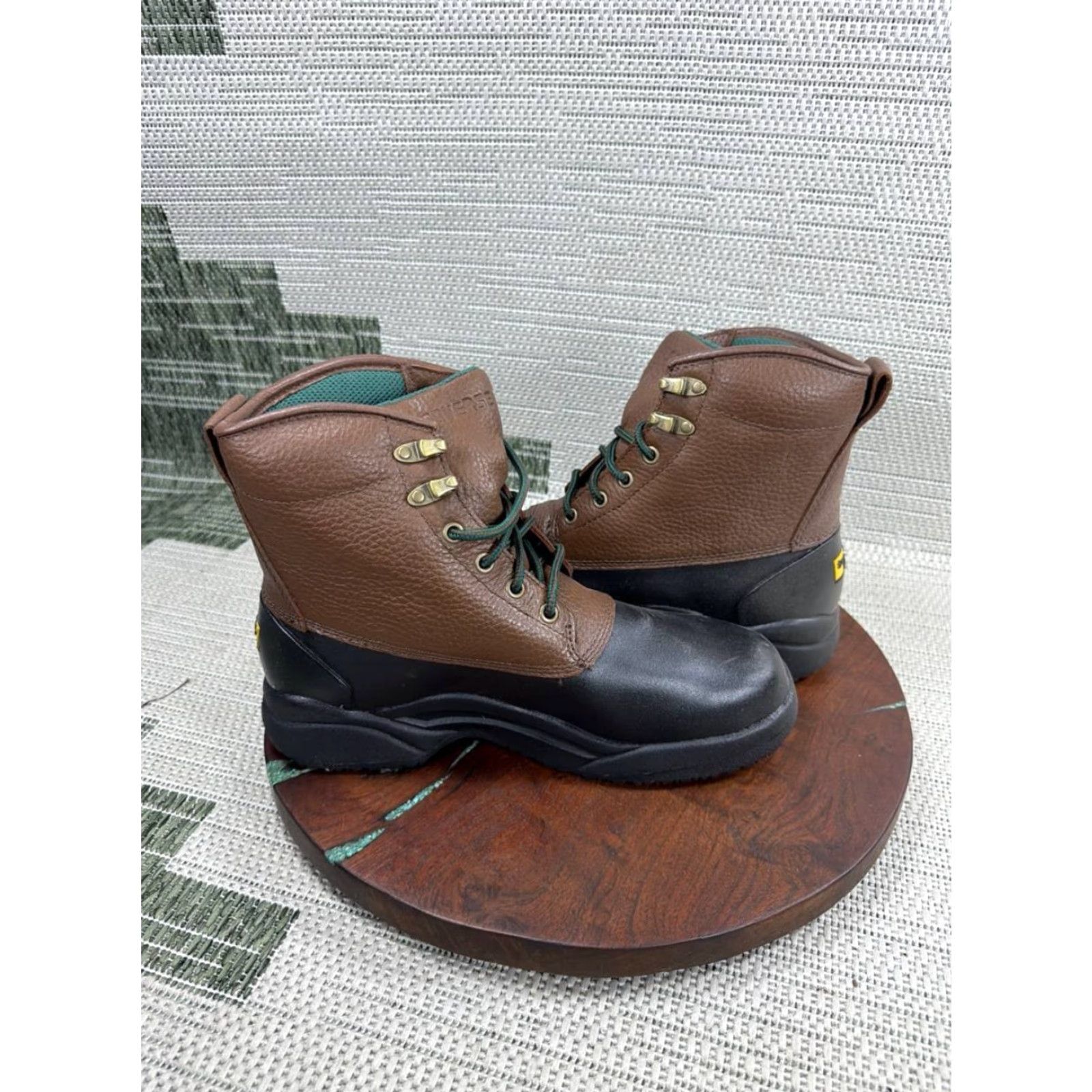 Converse Converse Work Boots Womens 8.5 Extra Wide Leather Brown Steel Toe Casual GoTo 8.5 Womens Shoes Size US 9 / IT 39 - 4 Thumbnail