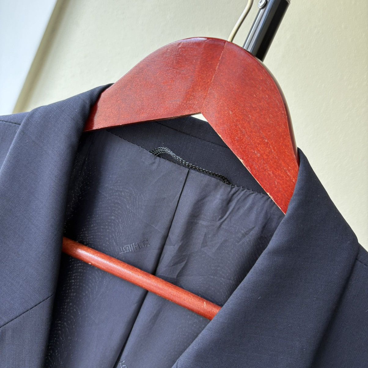 Ermenegildo Zegna Ermenegildo Zegna Double Side Jacket Luxury Black M Vintage Size 40R - 3 Thumbnail