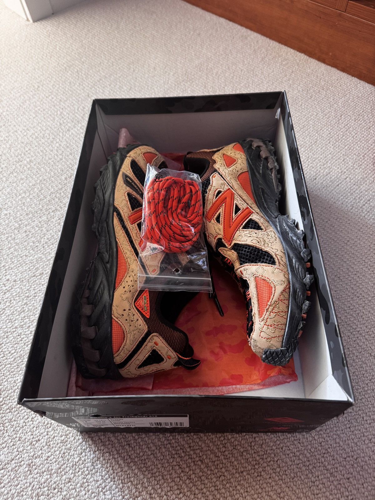 Joe Freshgoods × New Balance NB x JFG 610 L’il Desert - Brown Orange - Worn Once Size US 11 / EU 44 - 8 Thumbnail