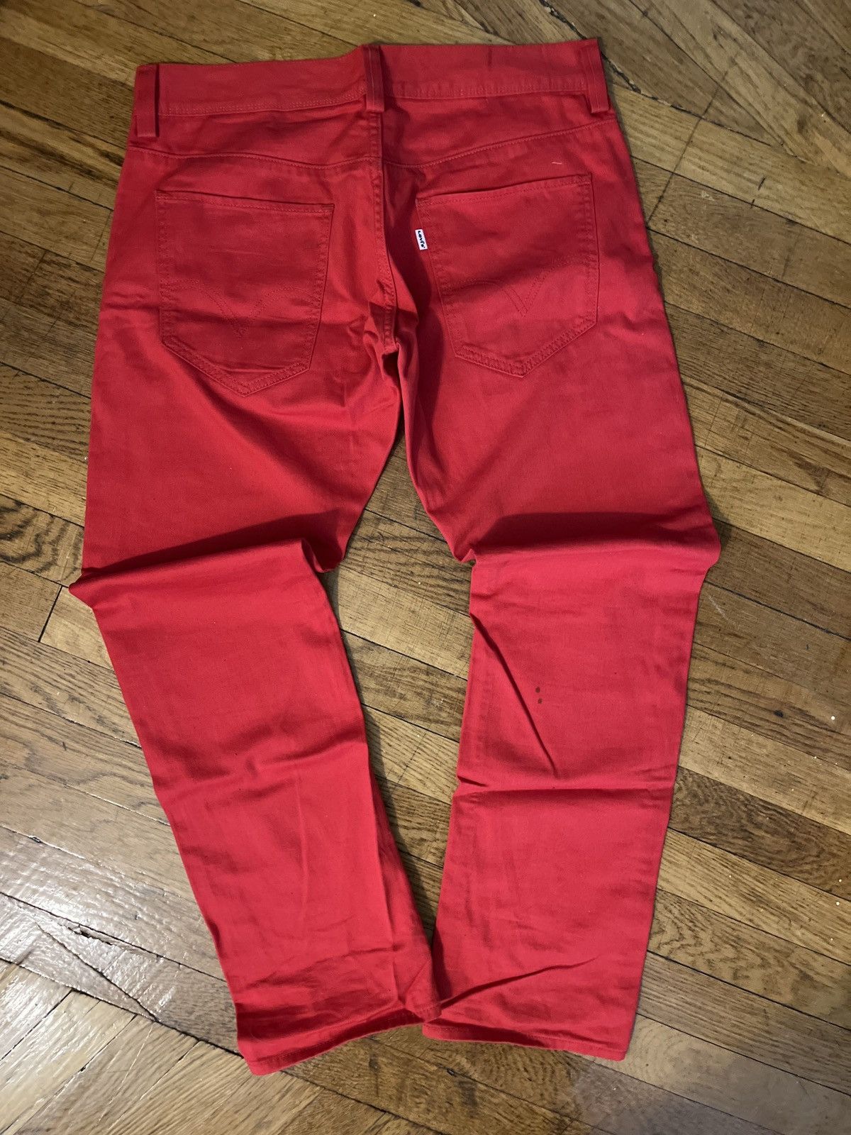 Levi's 511 Levi’s Red Trouser mens Size US 32 / EU 48 - 3 Thumbnail