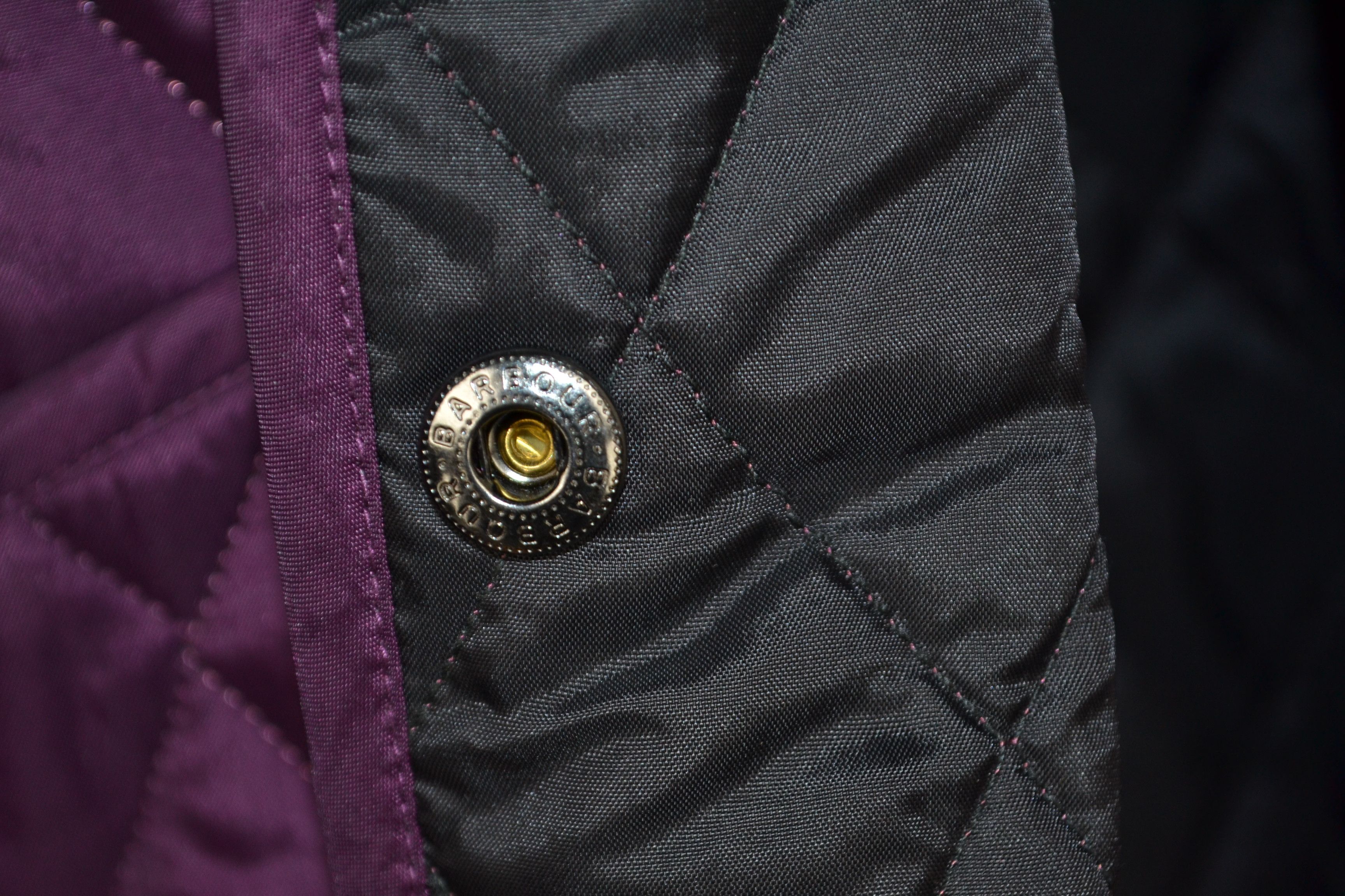 Barbour Barbour Shaped Liddesdale 8 US Purple Jacket Size M / US 6-8 / IT 42-44 - 7 Thumbnail