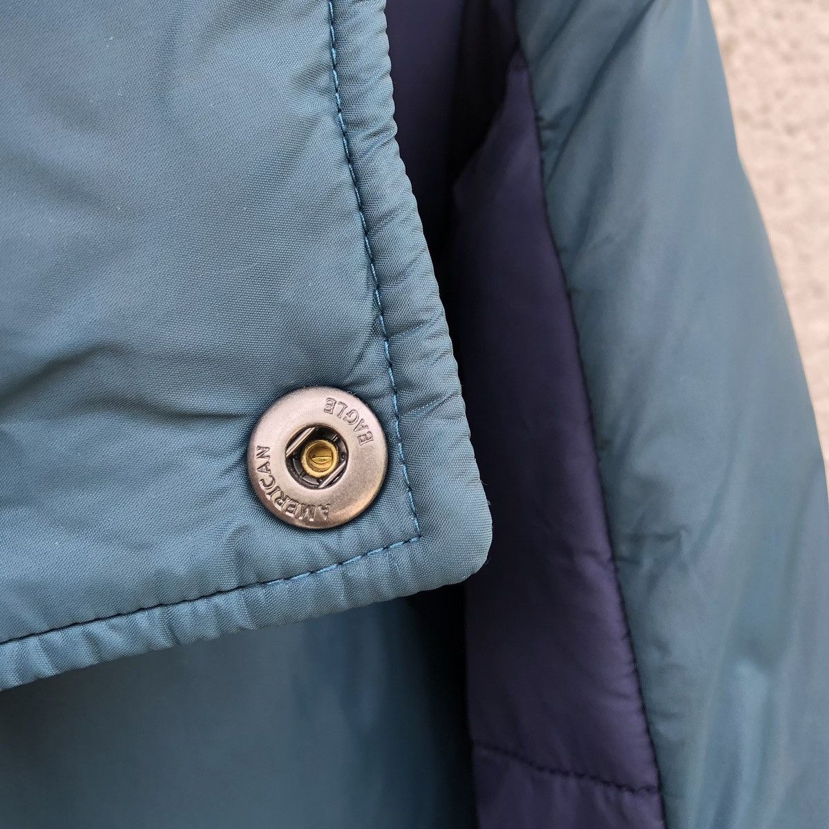 American Eagle Outfitters American Eagle AE Men's Puffer Bomber Nylon Hoodie Jacket Size US M / EU 48-50 / 2 - 13 Thumbnail