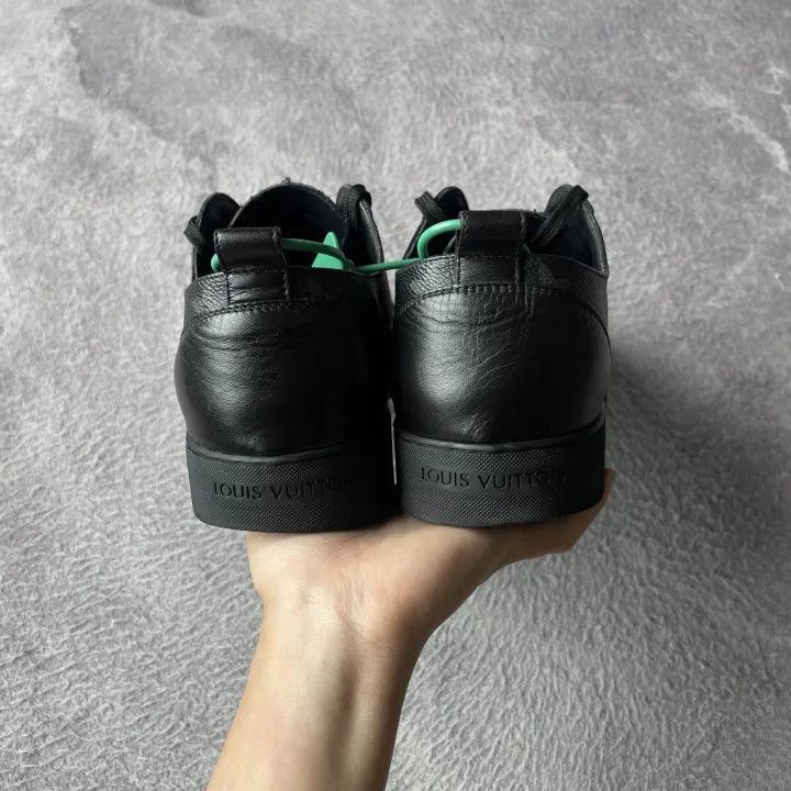 Louis Vuitton Louis Vuitton Match-Up Black Fashion Sneakers -2508 Size US 8.5 / EU 41-42 - 3 Thumbnail