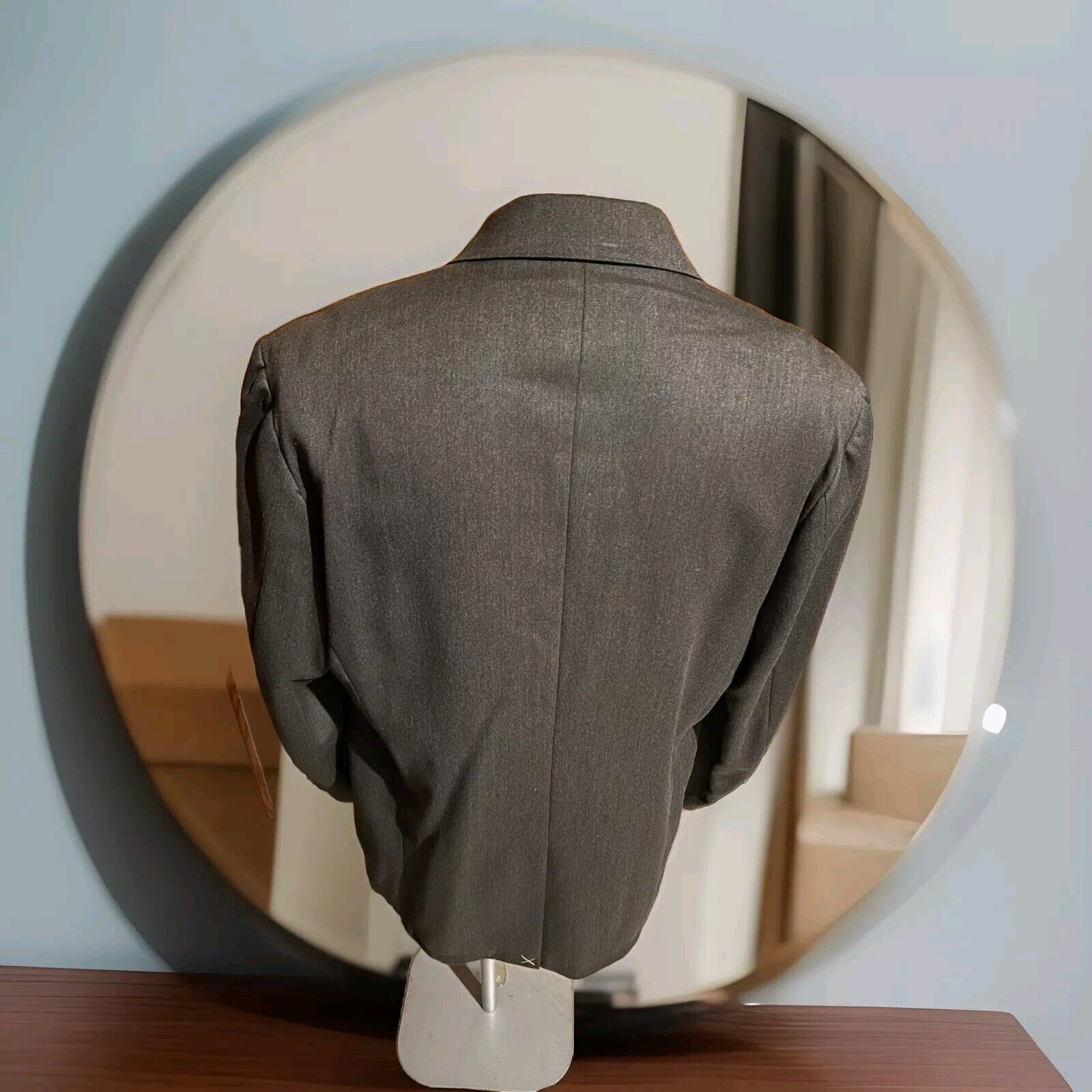 ANTONIO MIRO ANTONIO MIRO BARCELONA GREY 100% Wool BLAZER JACKET 44R Size 44R - 2 Thumbnail