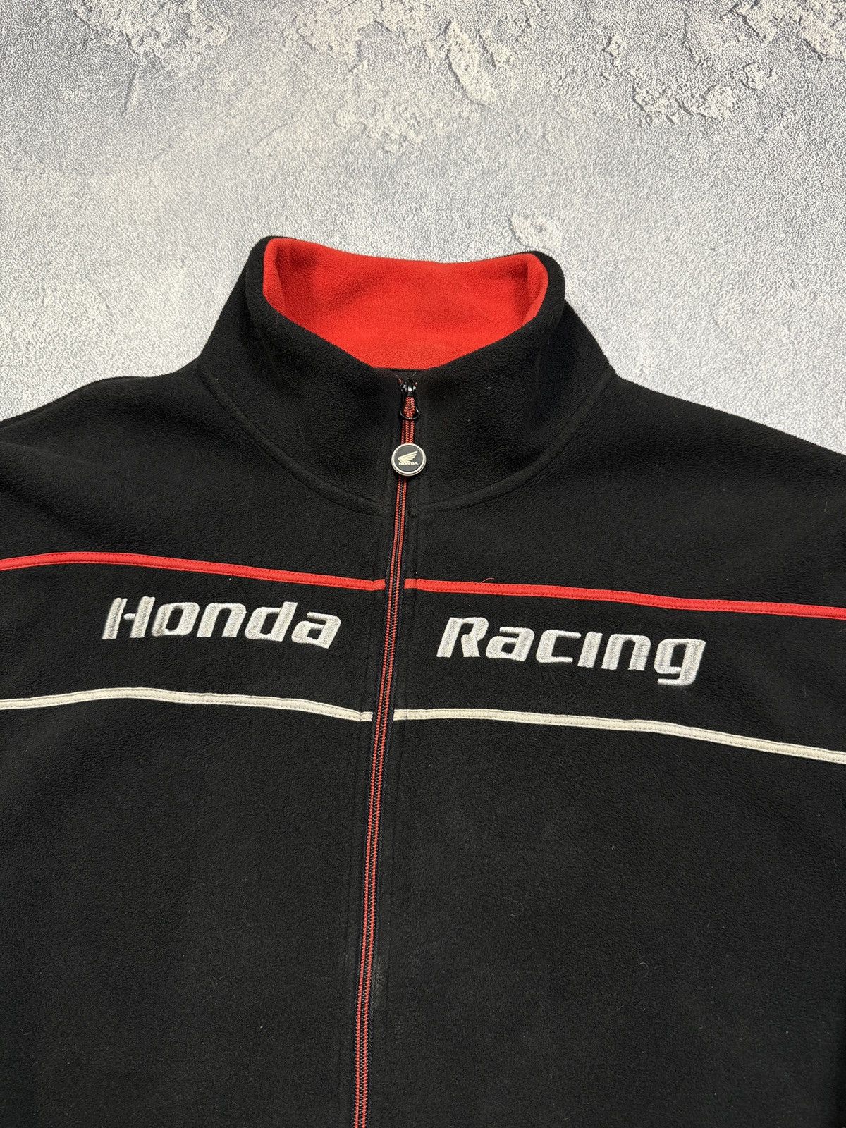Honda Crazy Honda Racing Fleece Zip Jacket Size US XXL / EU 58 / 5 - 5 Thumbnail