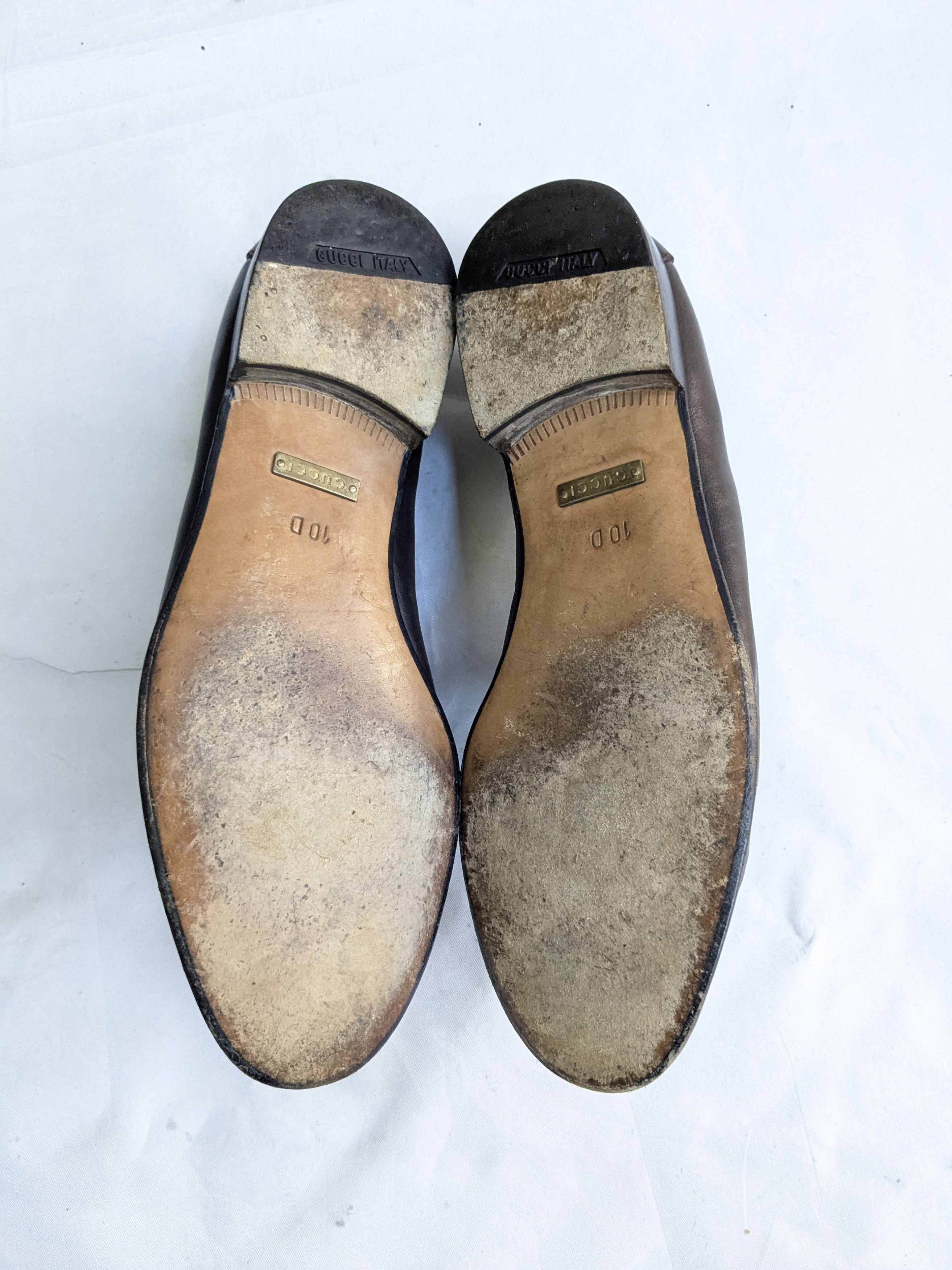 Gucci Gucci Horsebit Loafers Brown Leather 10 D Slip On Size US 10 / EU 43 - 14 Thumbnail