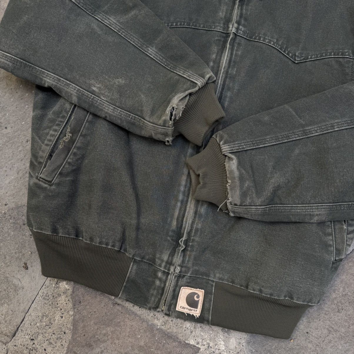 Carhartt 📦 SOLD 📦Vintage Carhartt Santa Fe Jacket J14 MOS Big Logo Size US L / EU 52-54 / 3 - 5 Thumbnail