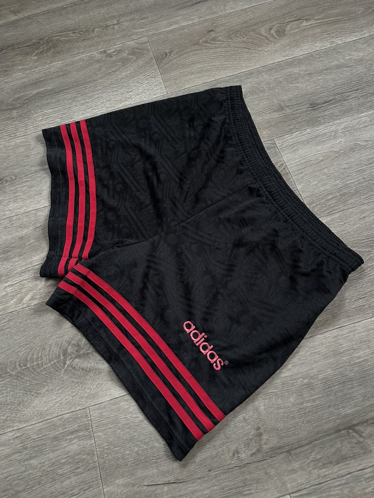 Adidas 🫧 ADIDAS VINTAGE 90s SHORTS MADE IN UK Size US 34 / EU 50 - 4 Thumbnail