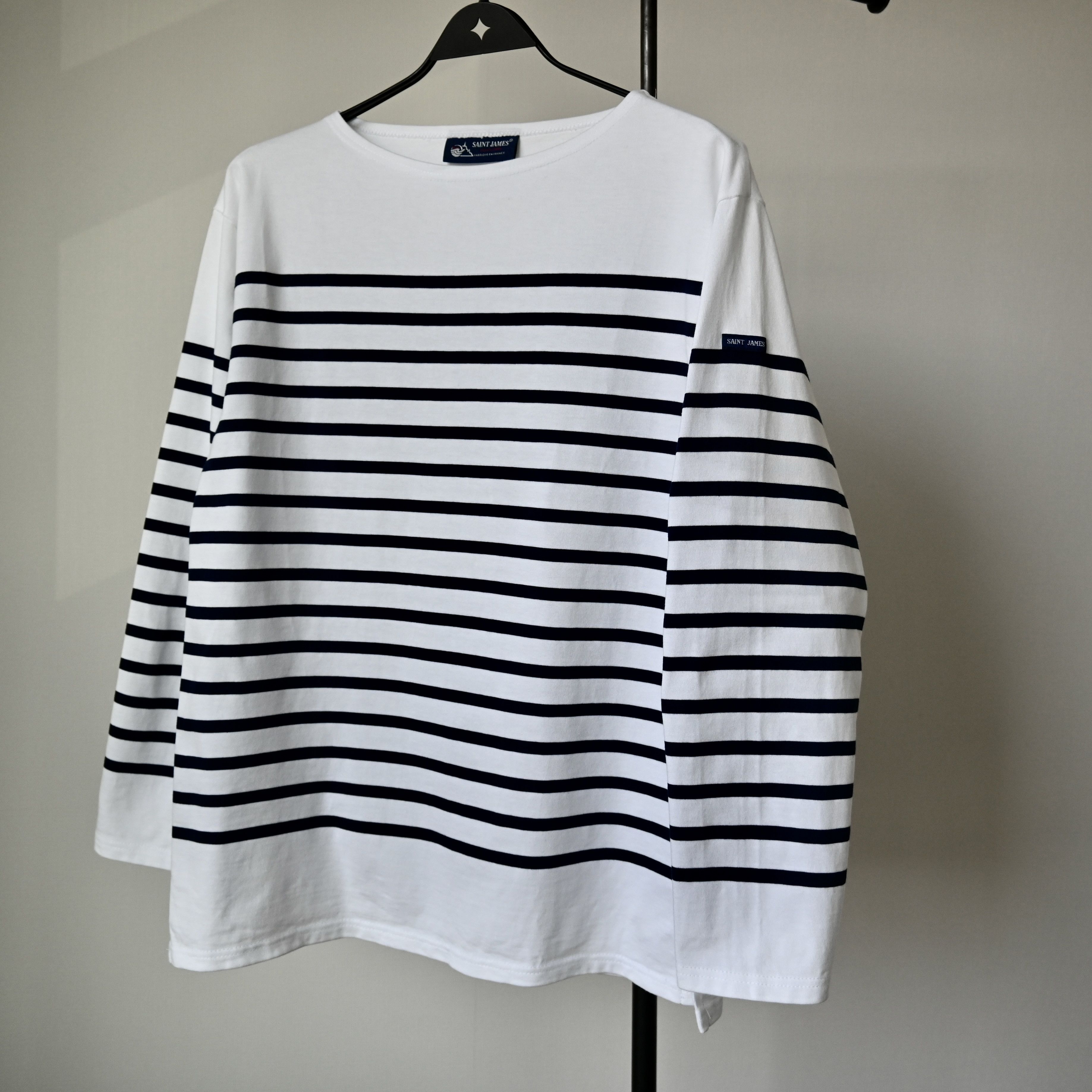 Saint James SAINT JAMES "NAVAL" authentic sailor shirt, 5/ML Size US M / EU 48-50 / 2 - 1 Thumbnail
