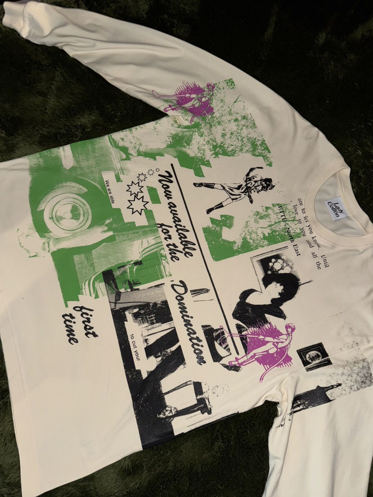 Designer [XL] Lady Cotton First Time Graphic Longsleeve Size US XL / EU 56 / 4 - 6 Thumbnail