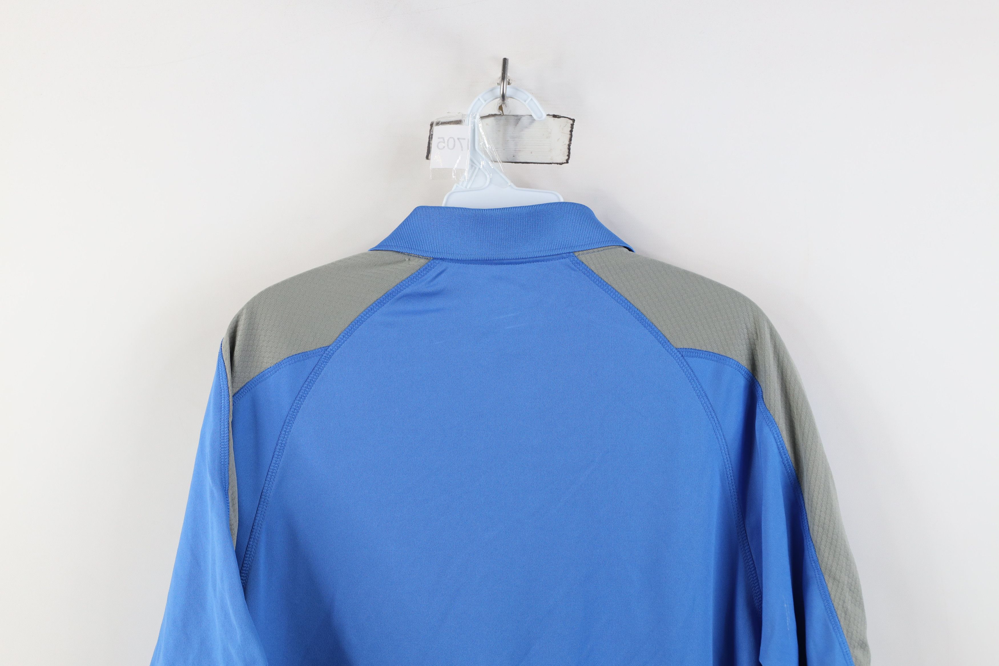 Vintage Vintage Y2K NFL Lions Football Collared Golf Polo Shirt Blue Size US M / EU 48-50 / 2 - 15 Thumbnail