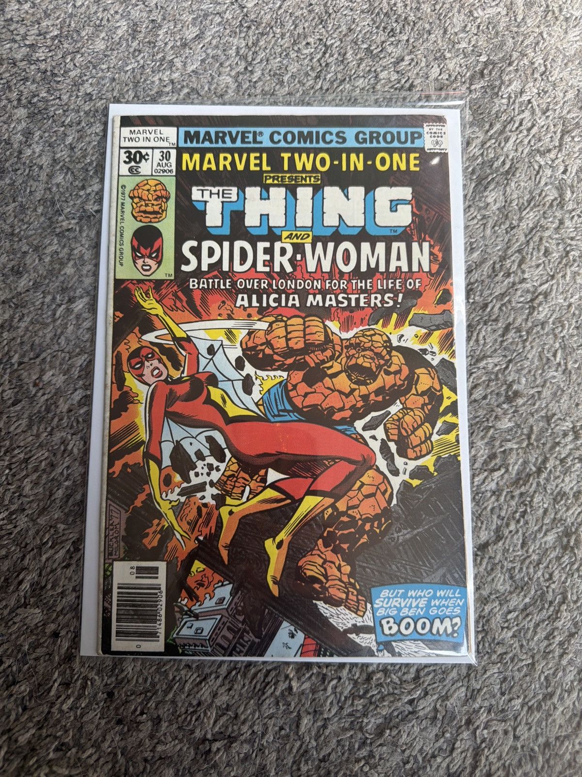 Marvel Comics 1977 Marvel Comics Two-In-One Vol. 1 #30 Comic Book Size ONE SIZE - 1 Thumbnail