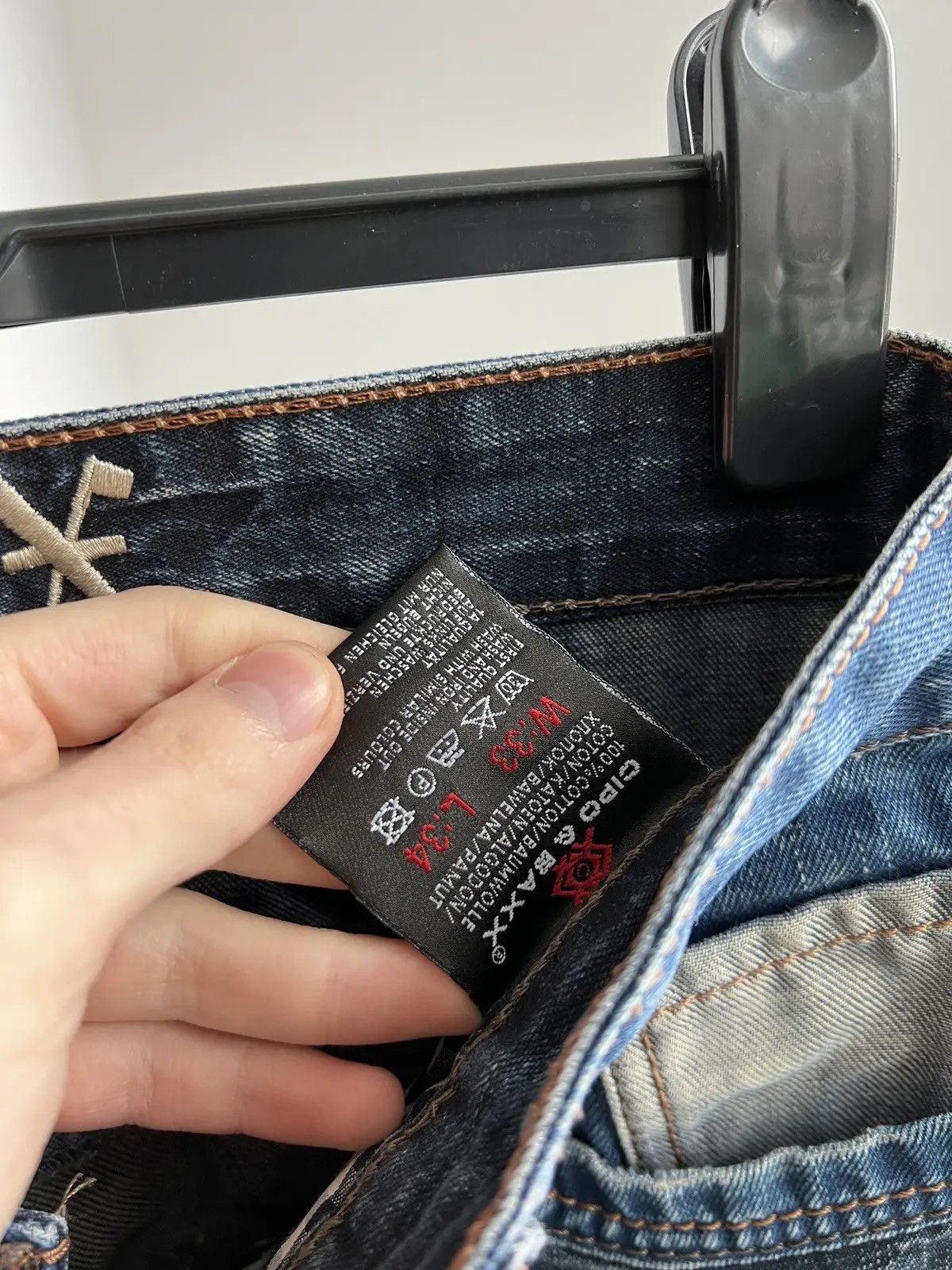 Japanese Brand × Vintage Vintage Cipo&Baxx Japanese Archival Pants Size US 33 - 9 Thumbnail