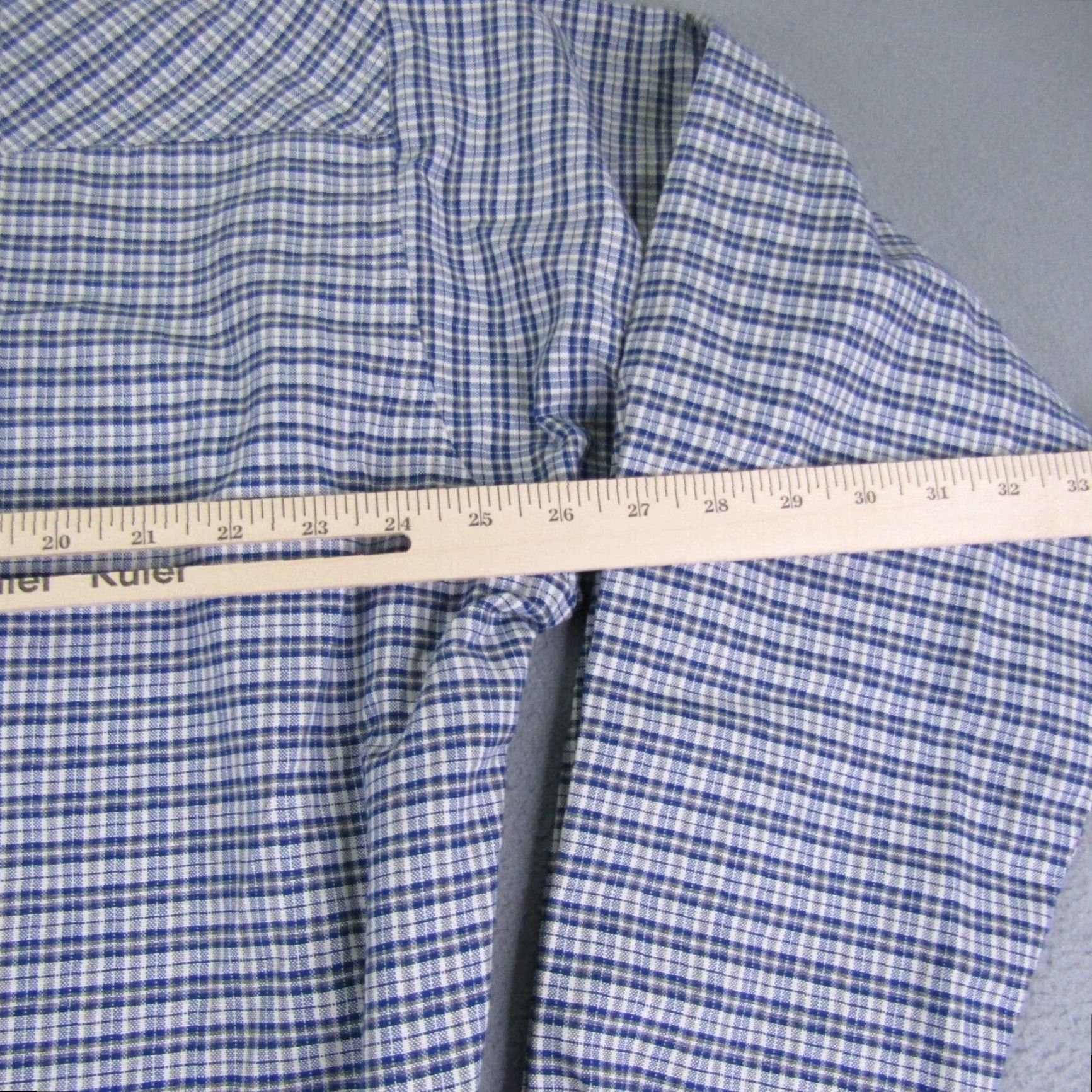 Vintage VINTAGE Ruddock Western Shirt Mens 2XL Blue Plaid Button-Up Cowboy Western Collared Snap Shirt Size US XXL / EU 58 / 5 - 6 Thumbnail