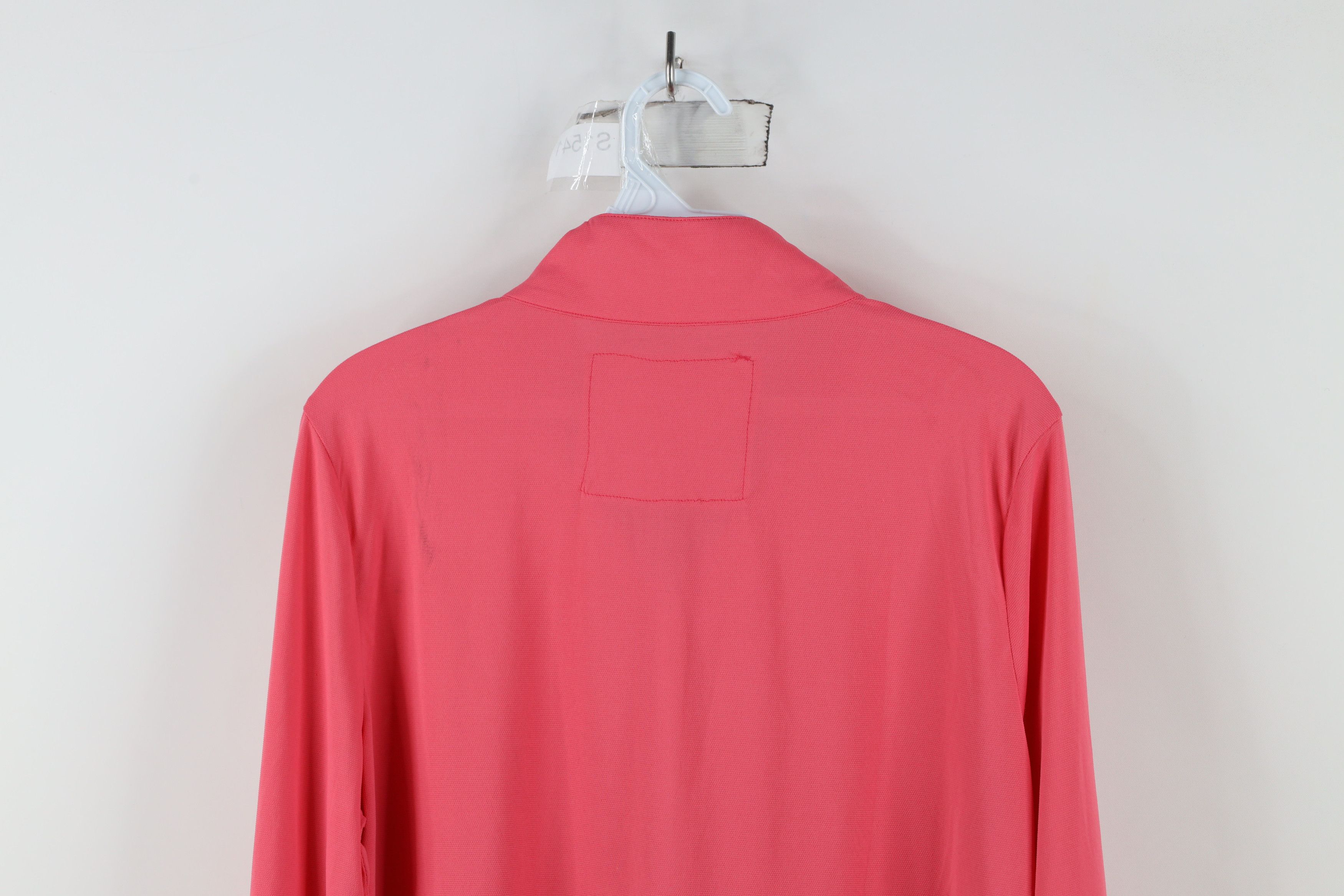 Vintage HiHo Beachwear Stretch Half Zip Pullover Top Jacket Pink Size L / US 10 / IT 46 - 13 Thumbnail