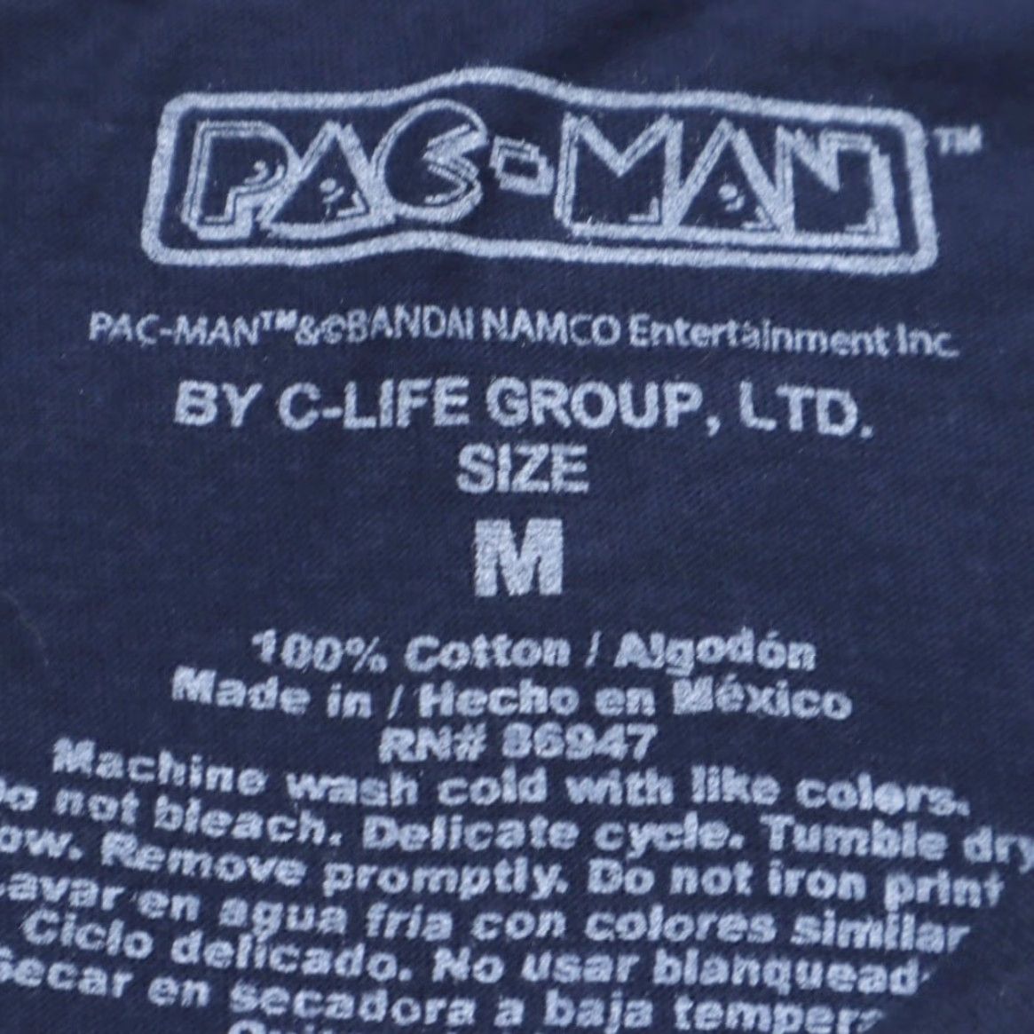Vintage **Pac-Man Graphic Solid Navy Men's T-Shirt M** User: **Pac-Man Graphic Solid Navy Men's T-Shirt M** Size US M / EU 48-50 / 2 - 5 Thumbnail
