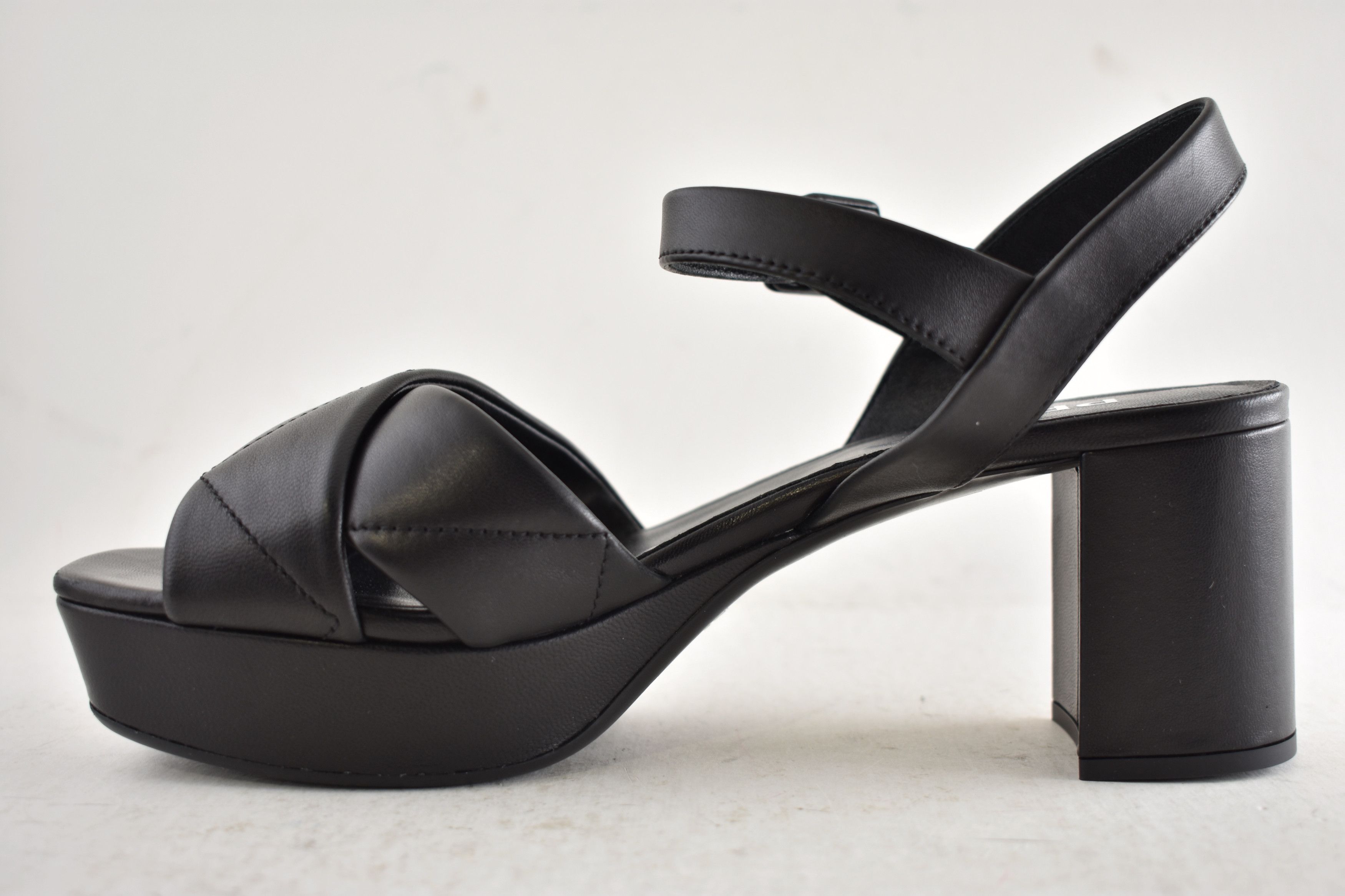 Prada Prada 65mm Quilted Platform Sandal Ankle Strap Block Heel 38 Size US 8 / IT 38 - 15 Thumbnail