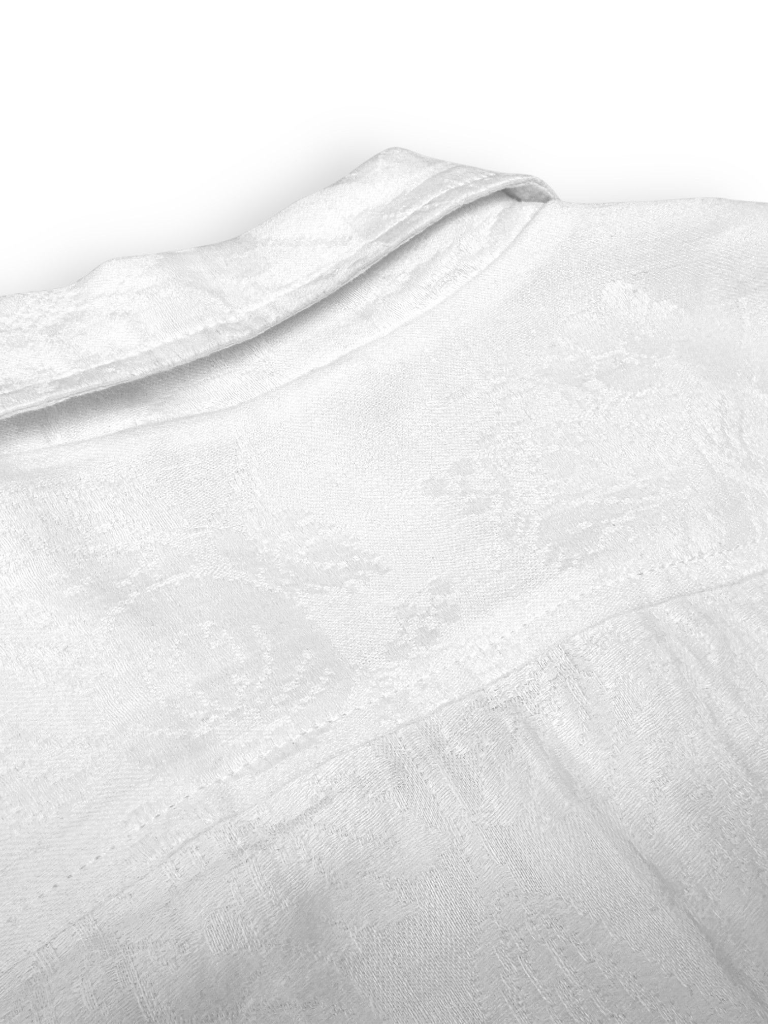 Bode One-of-a-Kind "Lake Shimmer" Floral Embroidery Linen Shirt Size US L / EU 52-54 / 3 - 5 Thumbnail