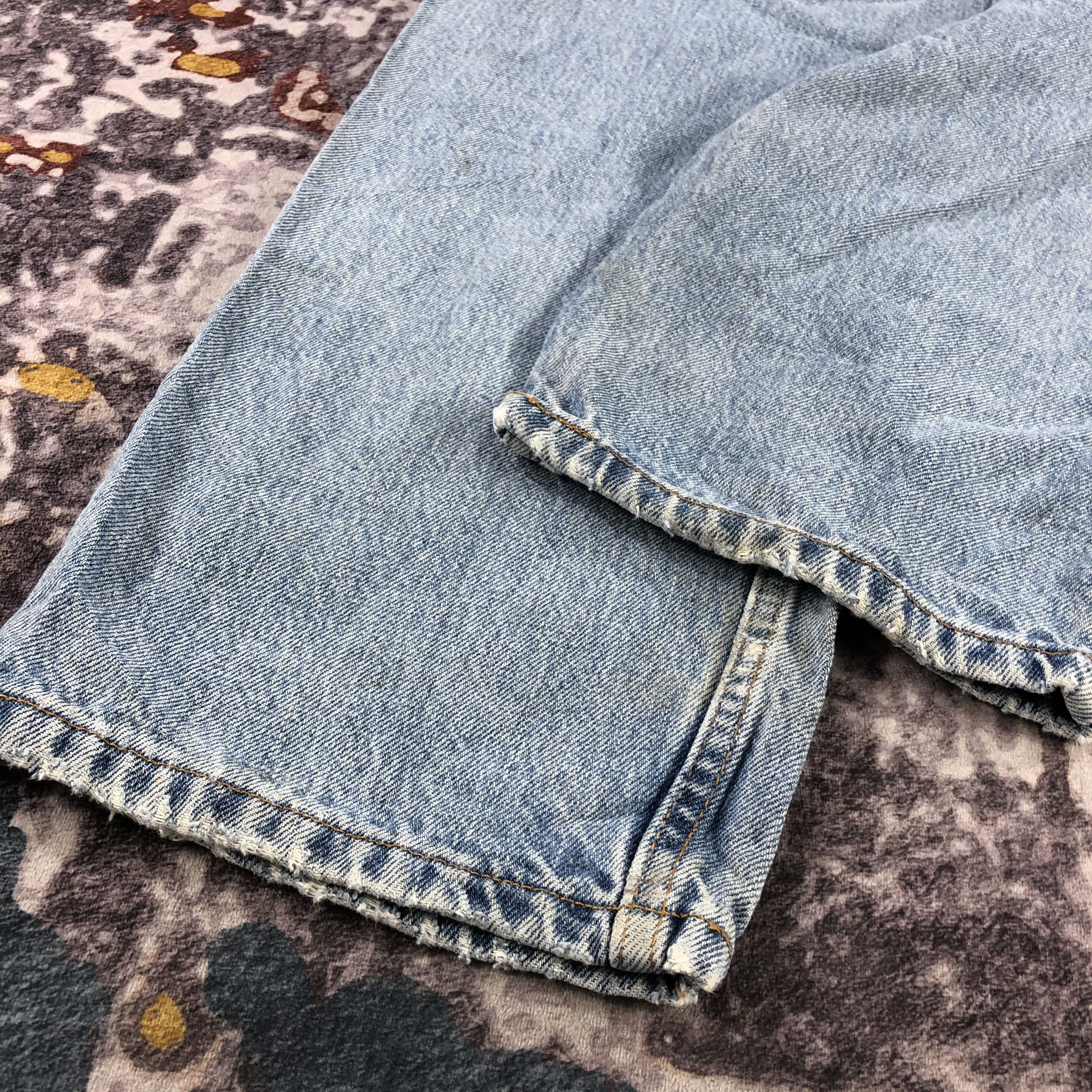 Levi's × Vintage 90s Vintage Blue Wash Levis 550 Jeans-JM2966 Size US 34 / EU 50 - 4 Thumbnail