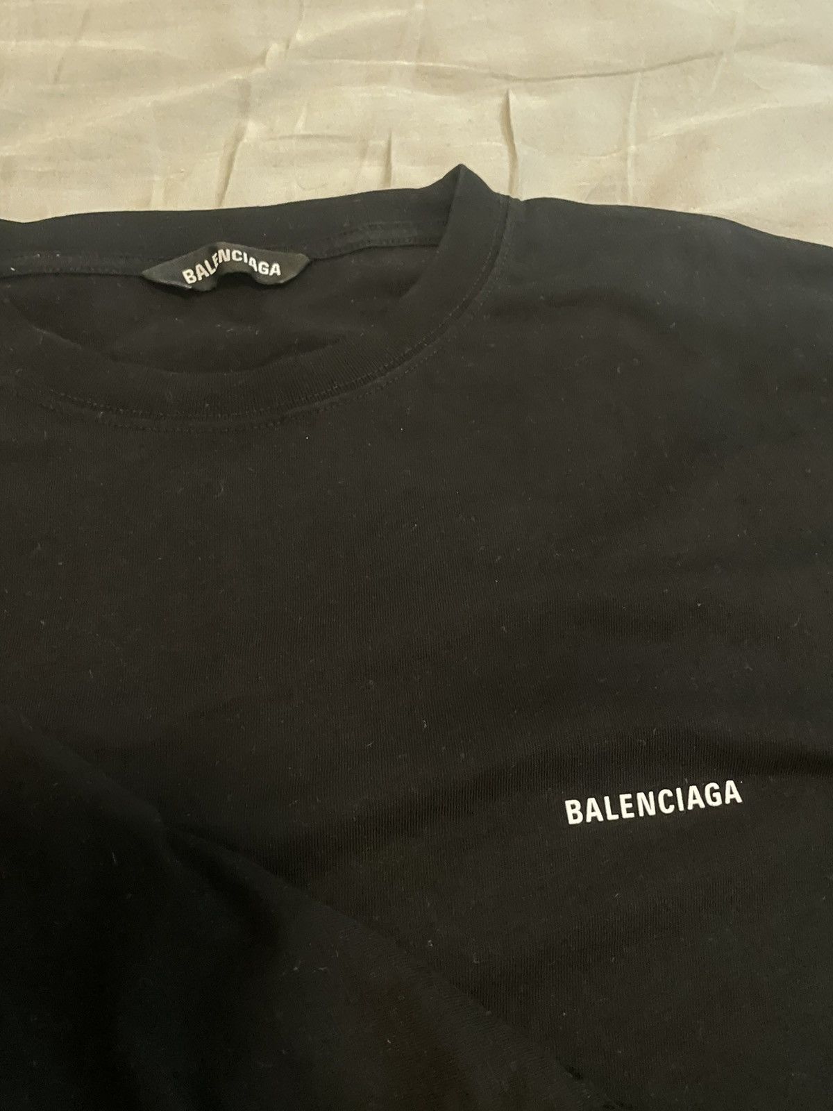 Balenciaga 2x bundle - Balenciaga Logo Tee XL Size US XL / EU 56 / 4 - 4 Thumbnail