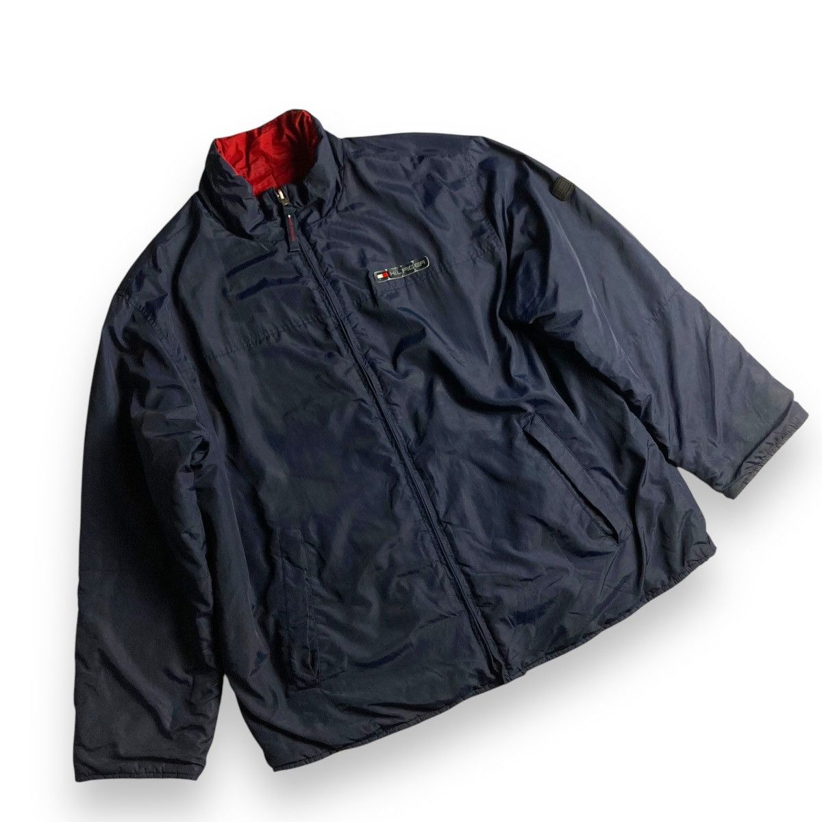 Tommy Hilfiger VINTAGE TOMMY HILFIGER REVERSIBLE ZIPPER JACKET Size US L / EU 52-54 / 3 - 11 Thumbnail