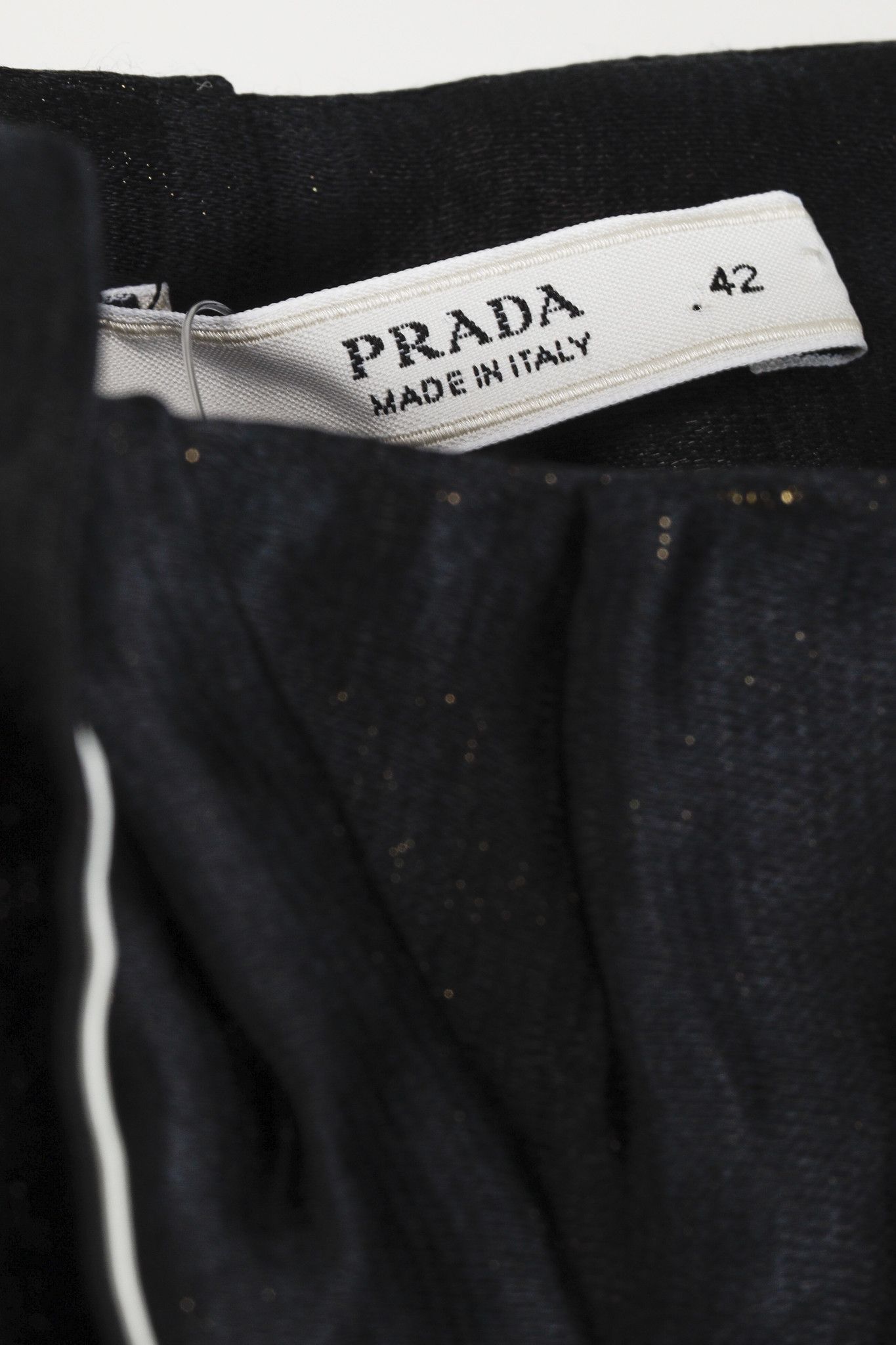 Prada Prada 2009 Black Large Satin Bow Skirt Size 28" / US 6 / IT 42 - 4 Thumbnail