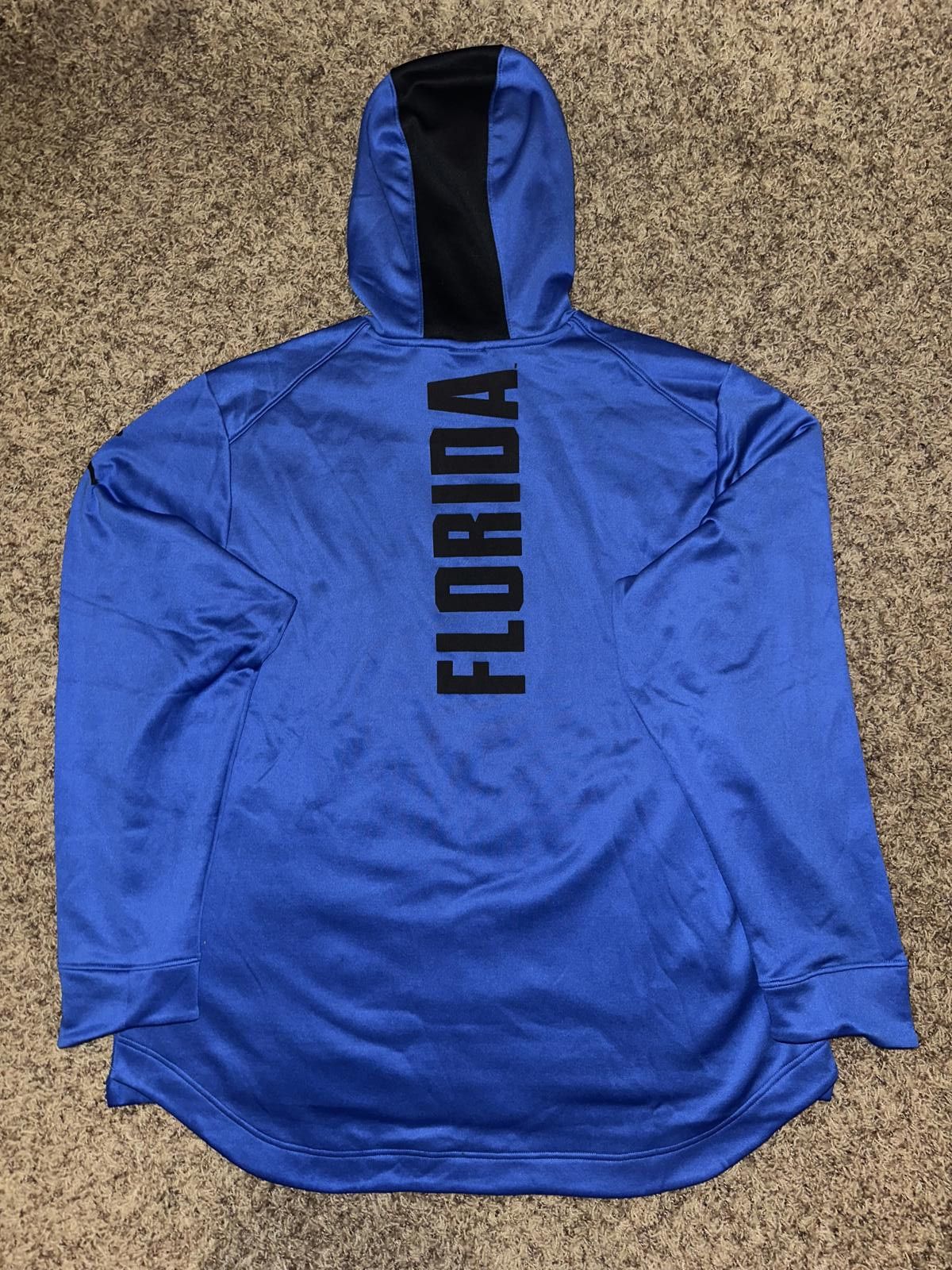 Designer Nike Men’s Florida Gators Jordan Brand 2-Hit Performance Royal Pullover Hoodie Size US XXL / EU 58 / 5 - 2 Thumbnail