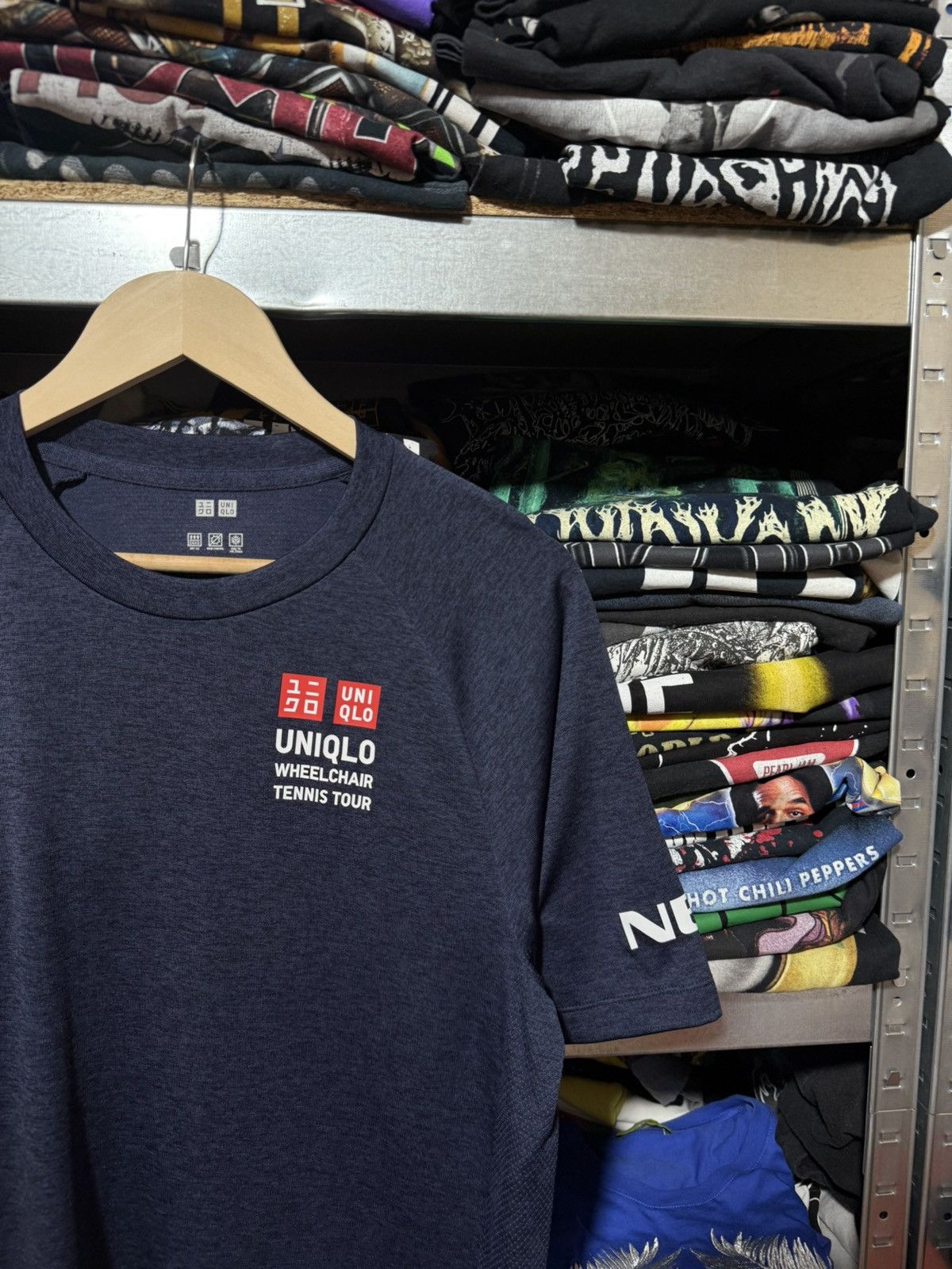 Uniqlo Rare Uniqlo Wheelchair Tennis Tour ITF Sport T-Shirt Size US M / EU 48-50 / 2 - 3 Thumbnail