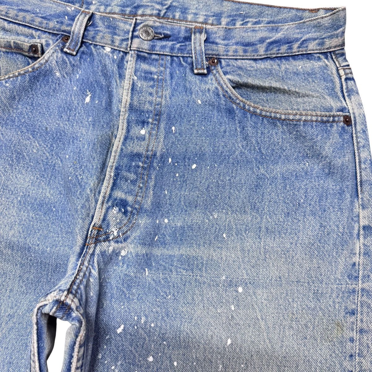 Levi's Vintage 80s Levis 501 Painter Jeans Helmut Lang Size US 33 - 5 Thumbnail