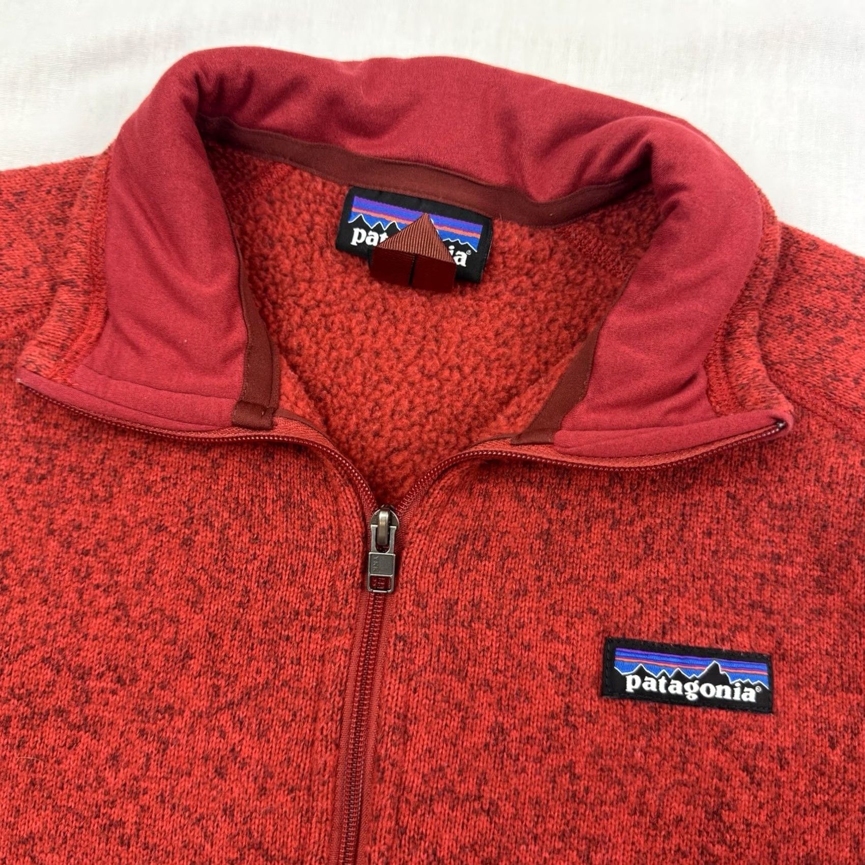 Patagonia Patagonia Better Sweater Jacket Womens Medium Red Collared Zip Fall 2016 B Size M / US 6-8 / IT 42-44 - 2 Thumbnail