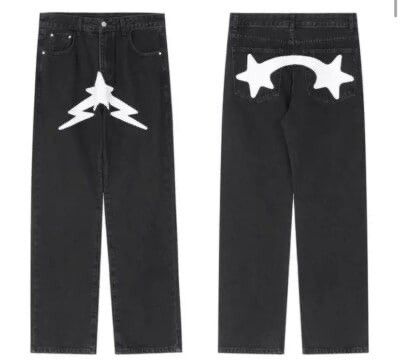 Vintage Retro Rarri Vintage Denim Vintage jeans star Bape Style Y2K Size US 32 / EU 48 - 2 Thumbnail