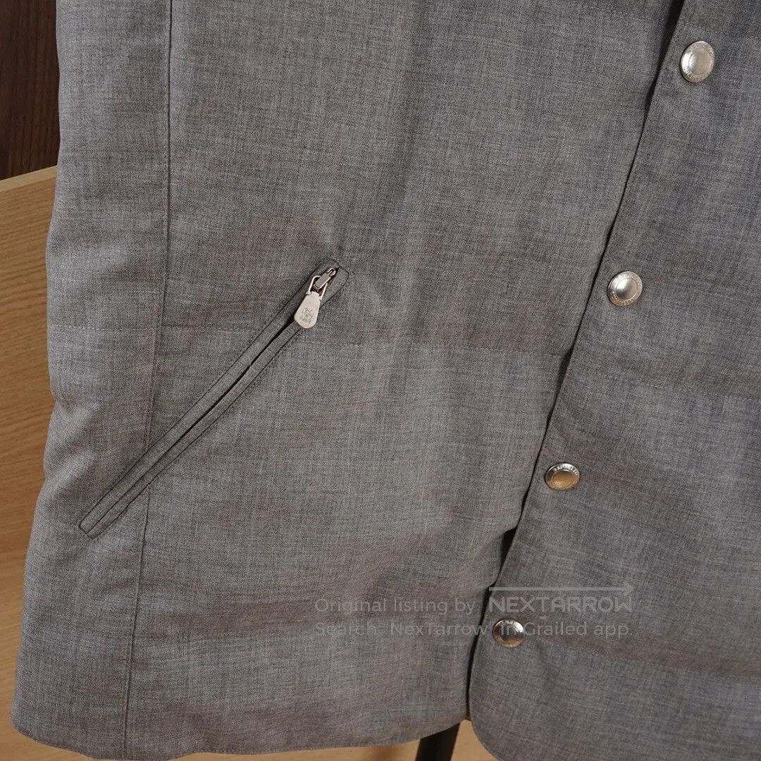 Brunello Cucinelli Brunello Cucinelli Down Vest with Hood. Size US M / EU 48-50 / 2 - 7 Thumbnail