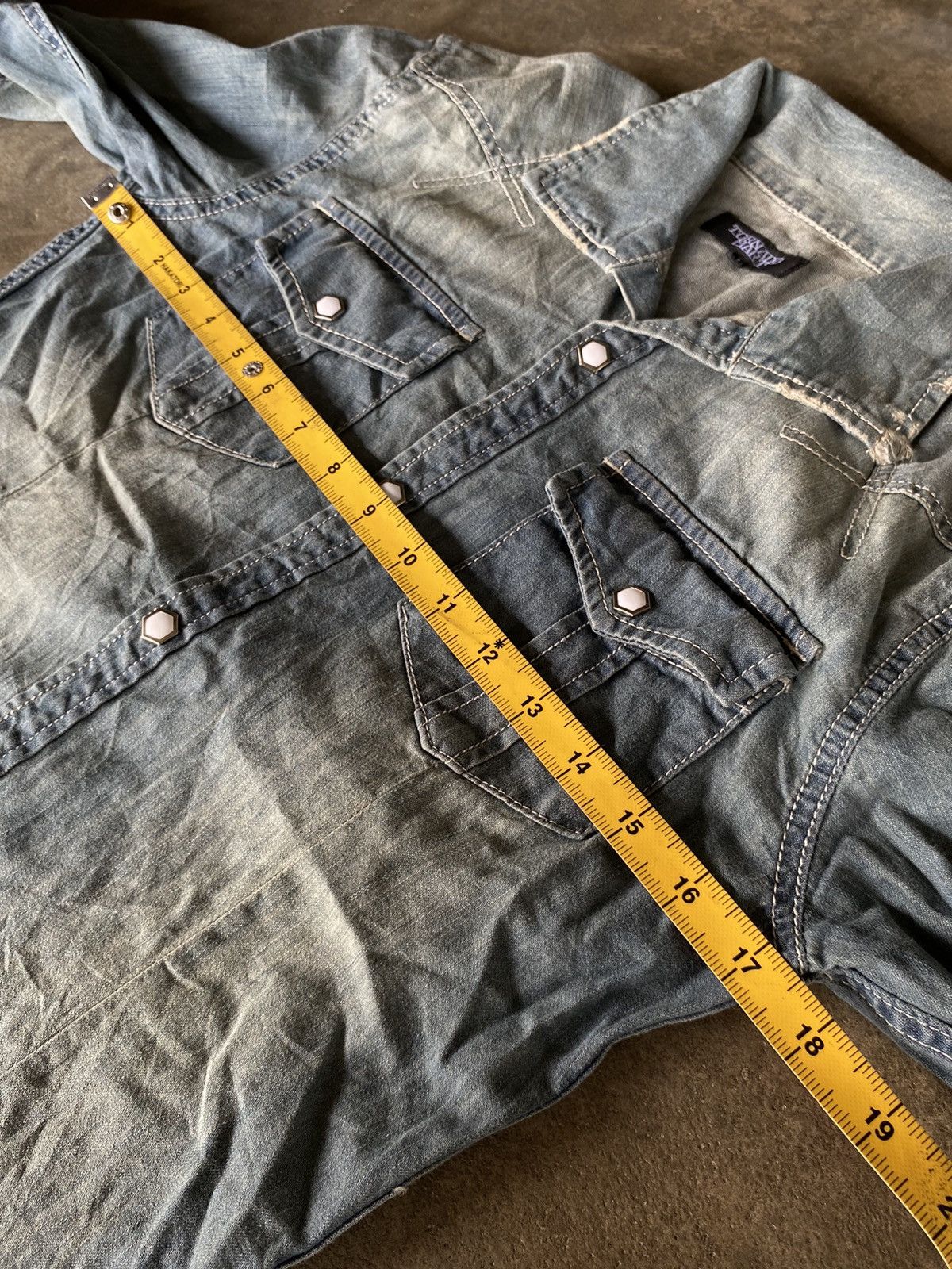 Tornado Mart TORNADO MART DENIM SHIRT Size US M / EU 48-50 / 2 - 8 Thumbnail